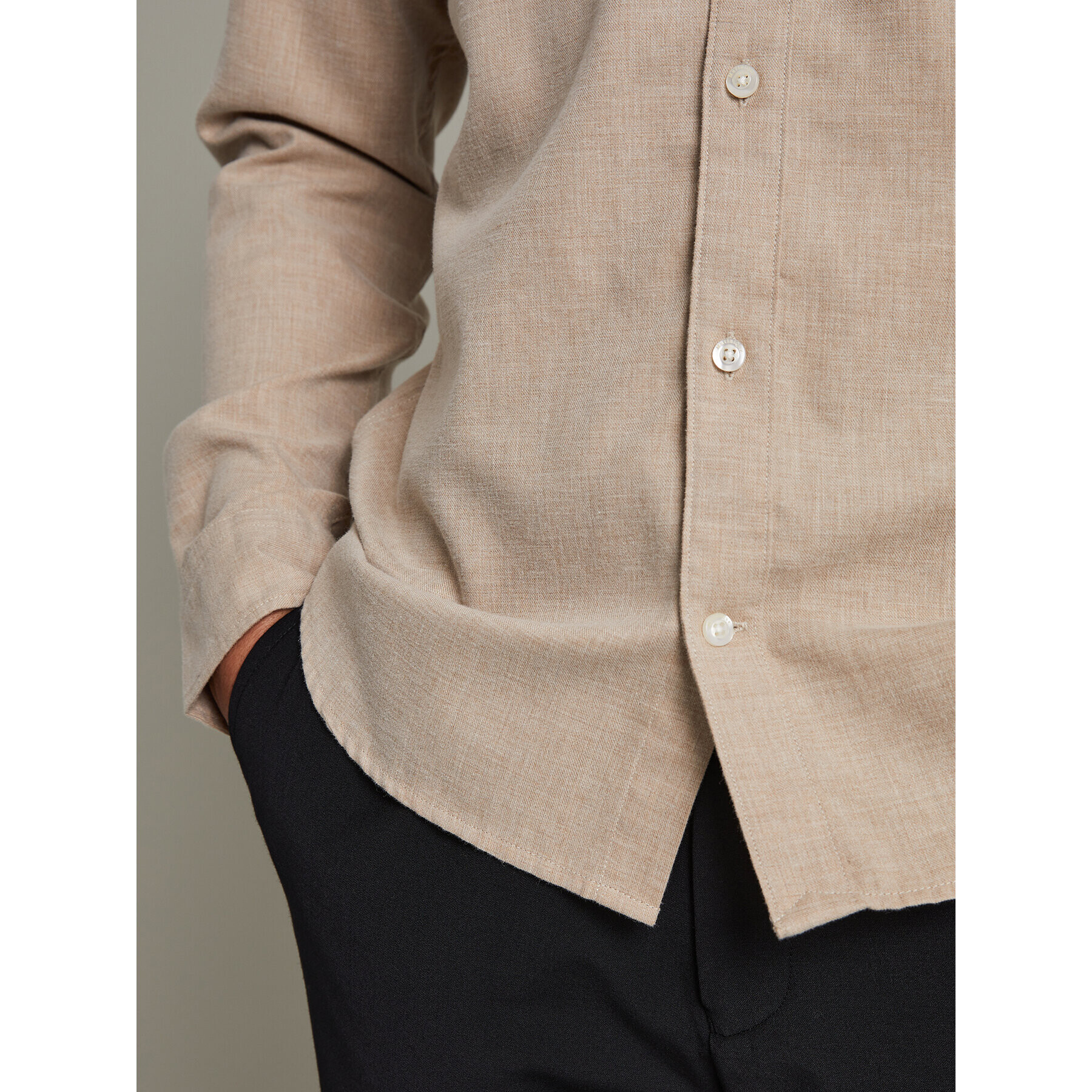 Matinique Риза Trostol 30205626 Бежов Regular Fit - Pepit.bg