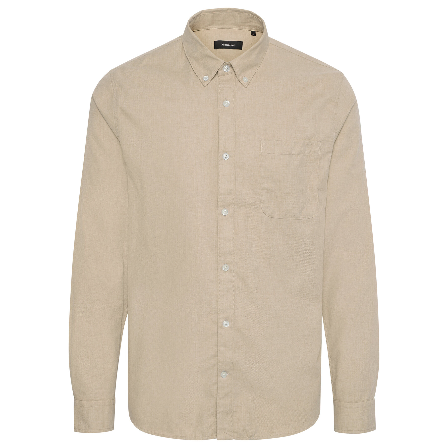 Matinique Риза Trostol 30205626 Бежов Regular Fit - Pepit.bg
