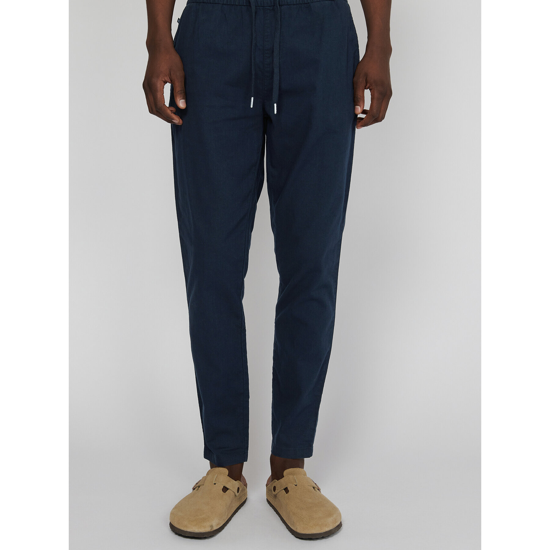 Matinique Текстилни панталони Barton 30206031 Тъмносин Regular Fit - Pepit.bg