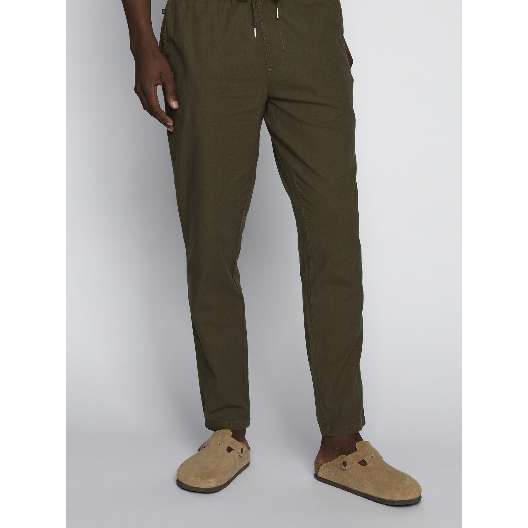 Matinique Текстилни панталони Barton 30206031 Зелен Regular Fit - Pepit.bg