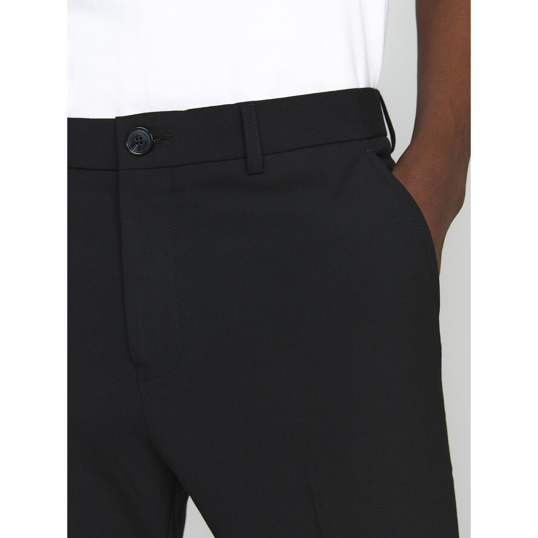Matinique Текстилни панталони Liam 30205157 Черен Regular Fit - Pepit.bg