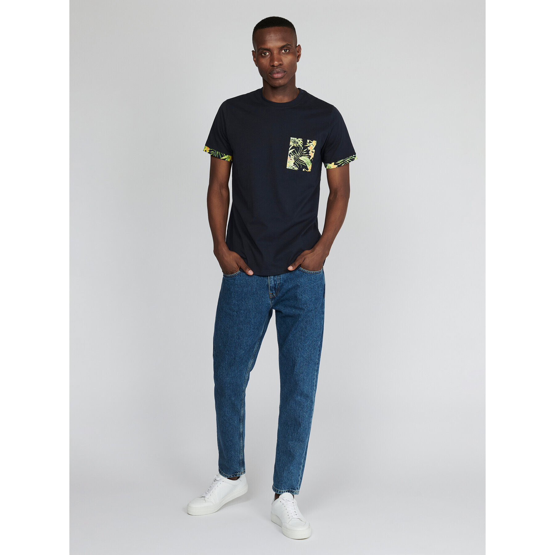Matinique Тишърт 30206176 Тъмносин Regular Fit - Pepit.bg