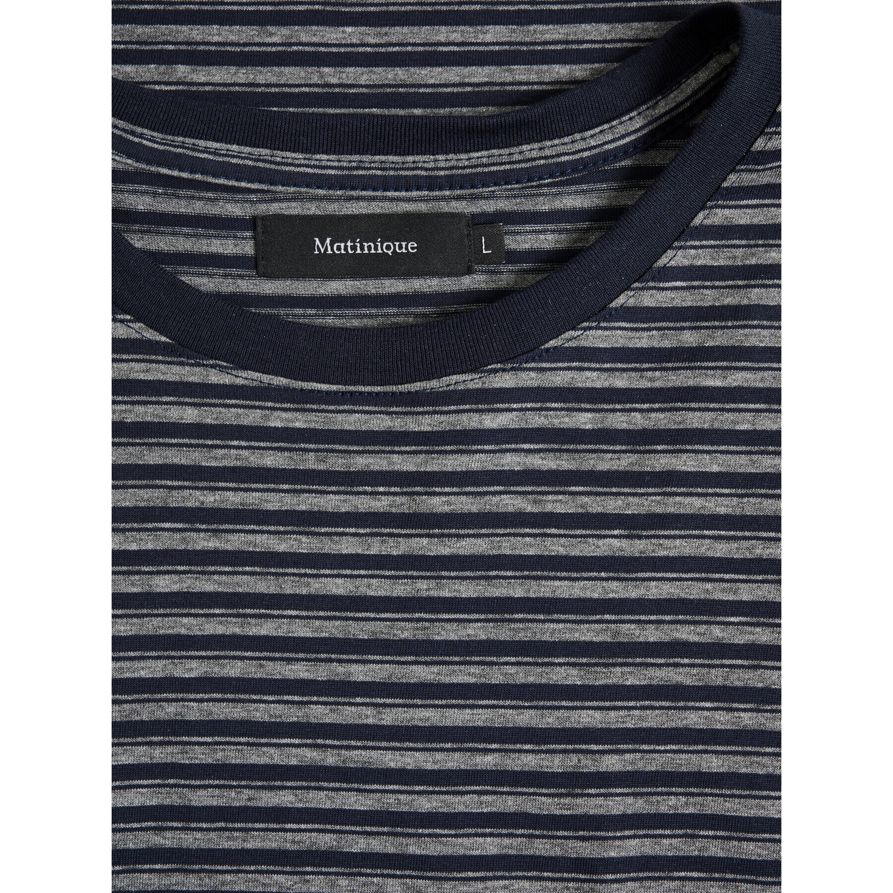 Matinique Тишърт 30206524 Тъмносин Regular Fit - Pepit.bg