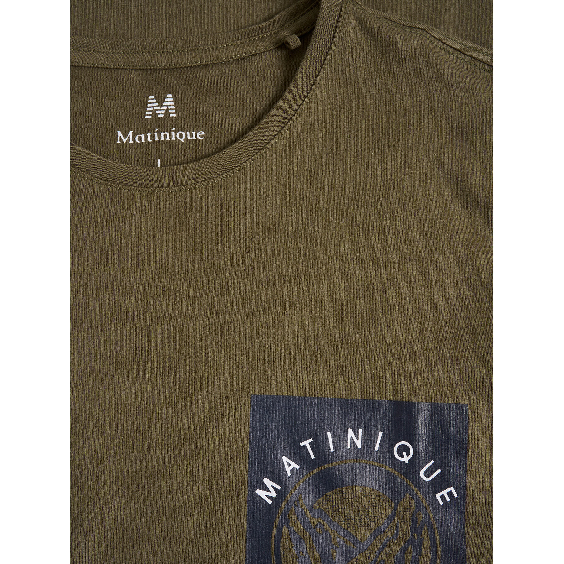 Matinique Тишърт 30206699 Кафяв Regular Fit - Pepit.bg