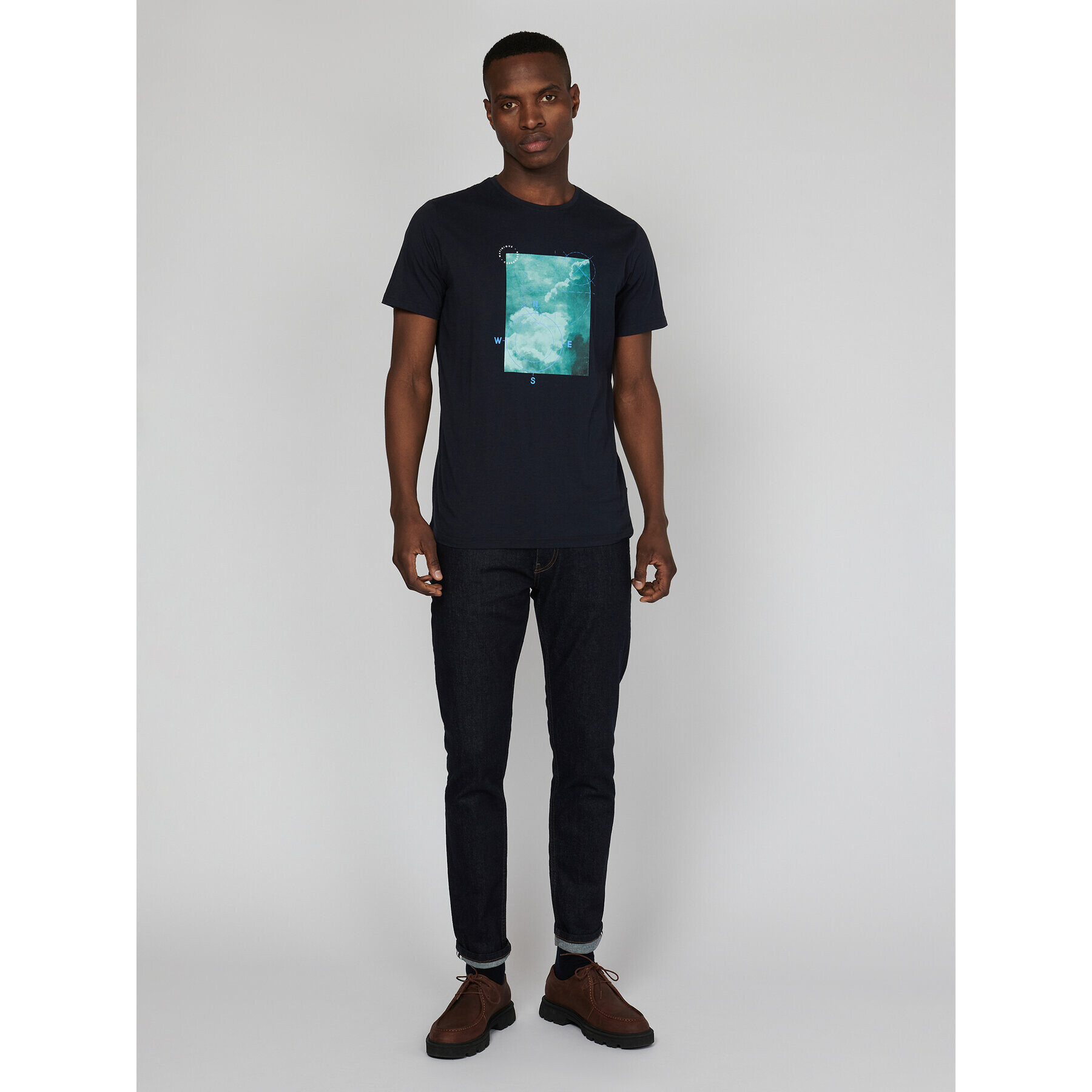 Matinique Тишърт 30206703 Тъмносин Regular Fit - Pepit.bg