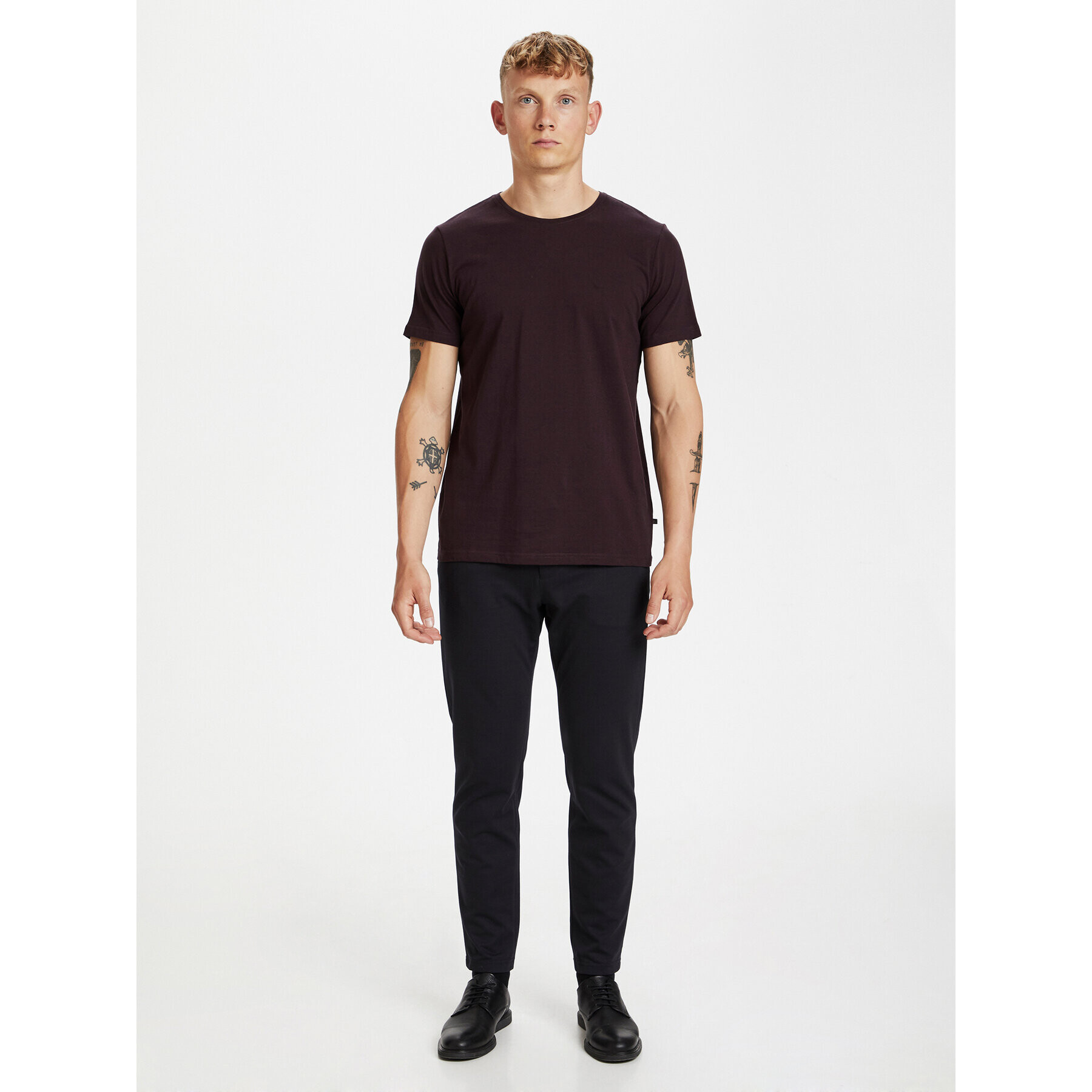 Matinique Тишърт Jermane 30204781 Бордо Regular Fit - Pepit.bg