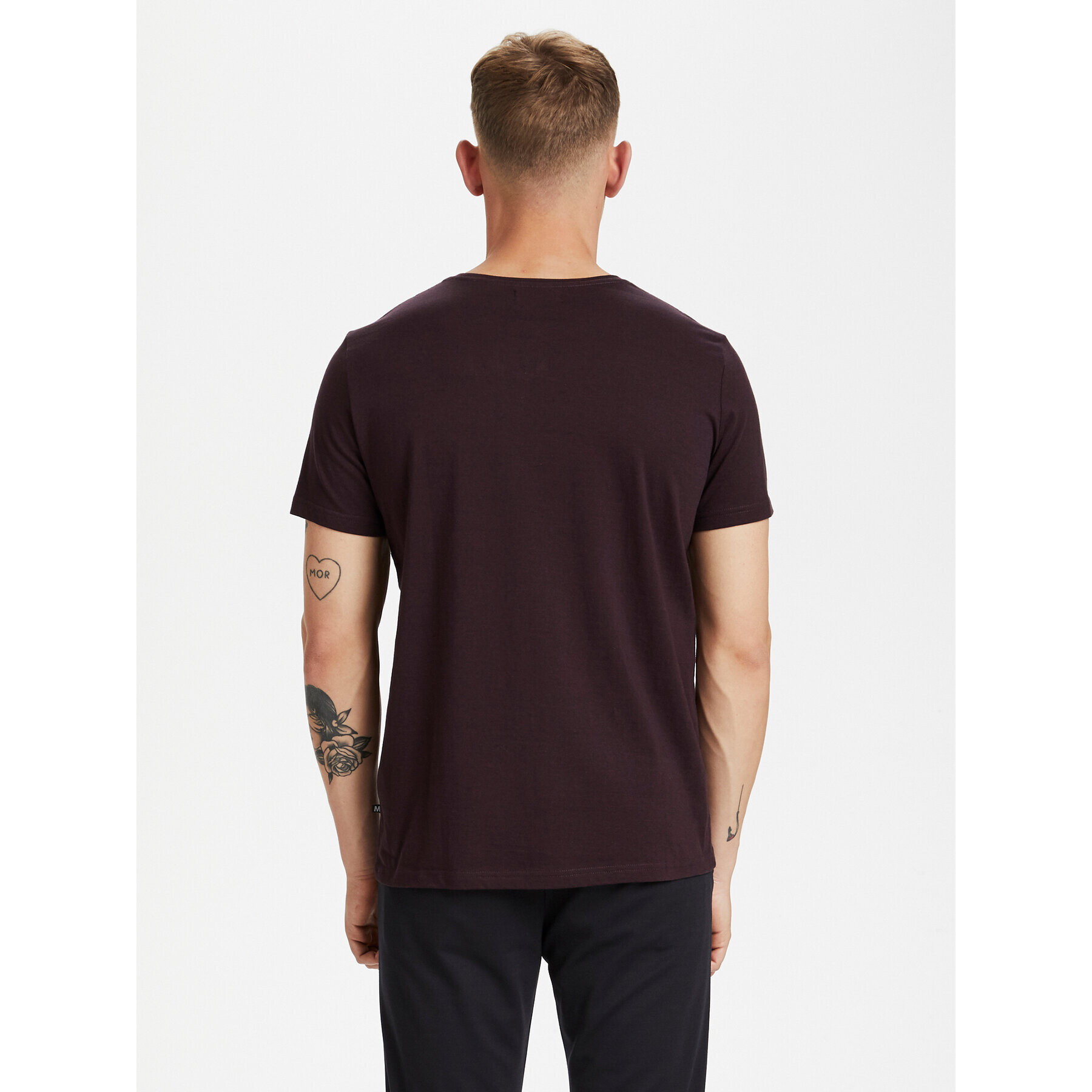 Matinique Тишърт Jermane 30204781 Бордо Regular Fit - Pepit.bg