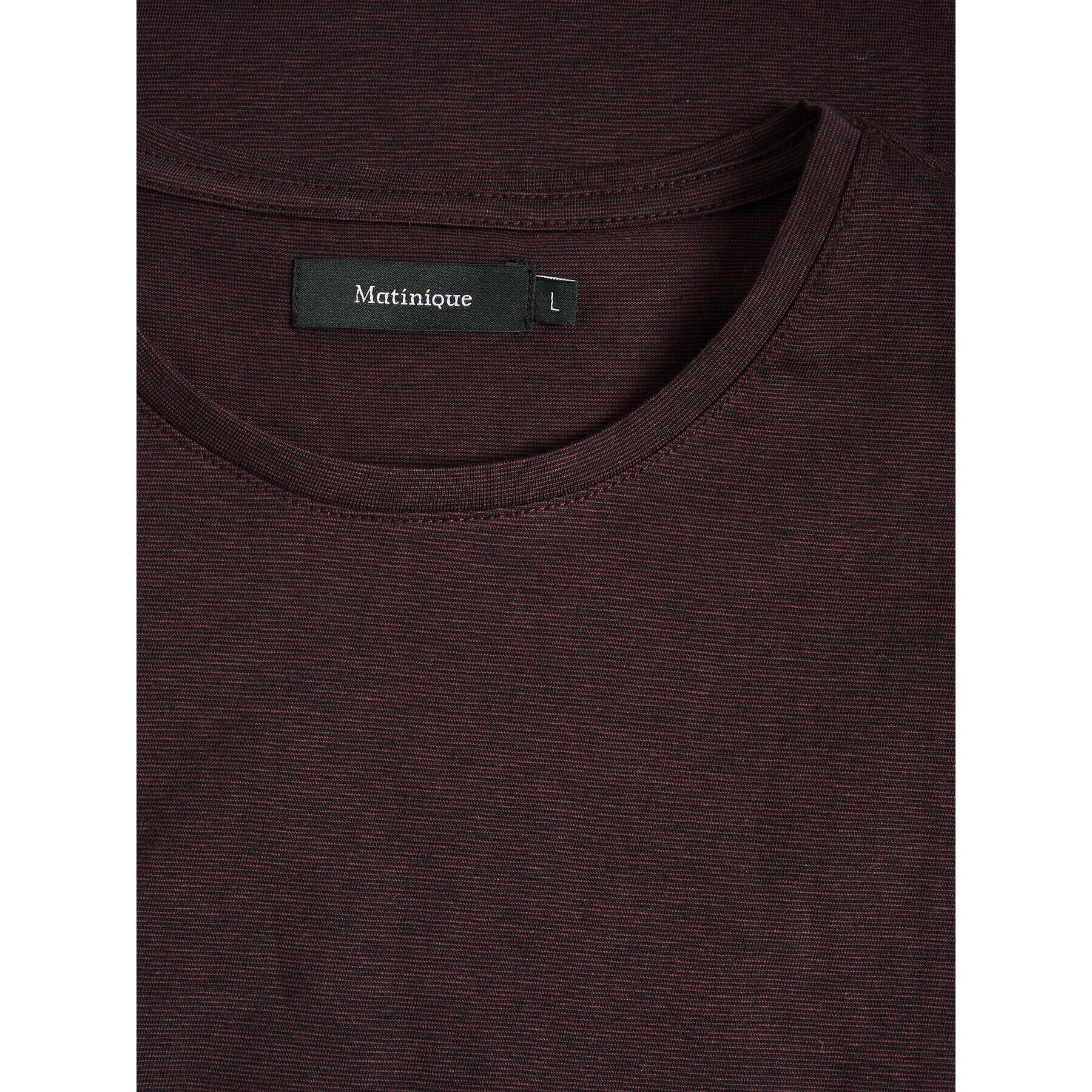 Matinique Тишърт Jermane 30204781 Бордо Regular Fit - Pepit.bg