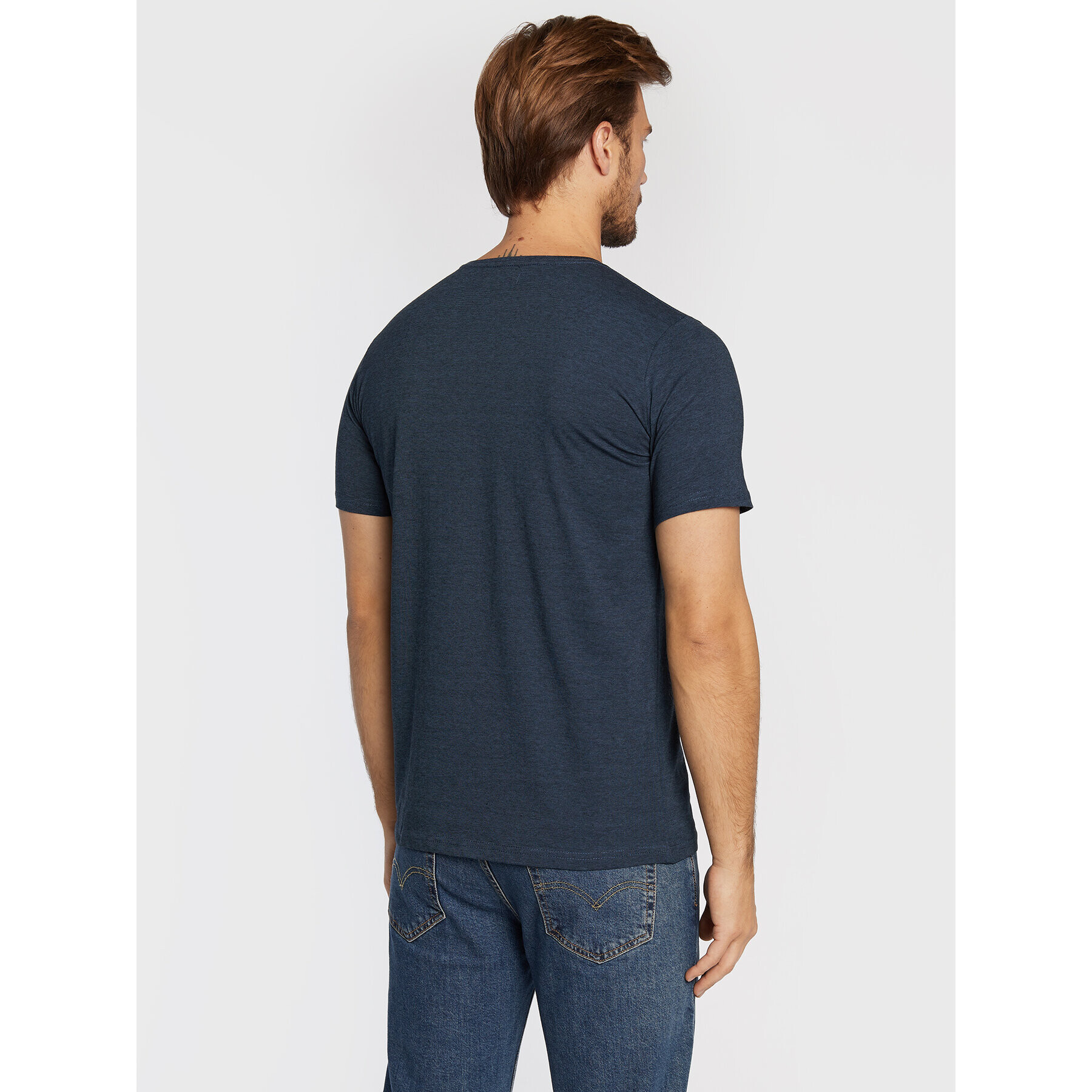 Matinique Тишърт Jermane 30204781 Тъмносин Regular Fit - Pepit.bg