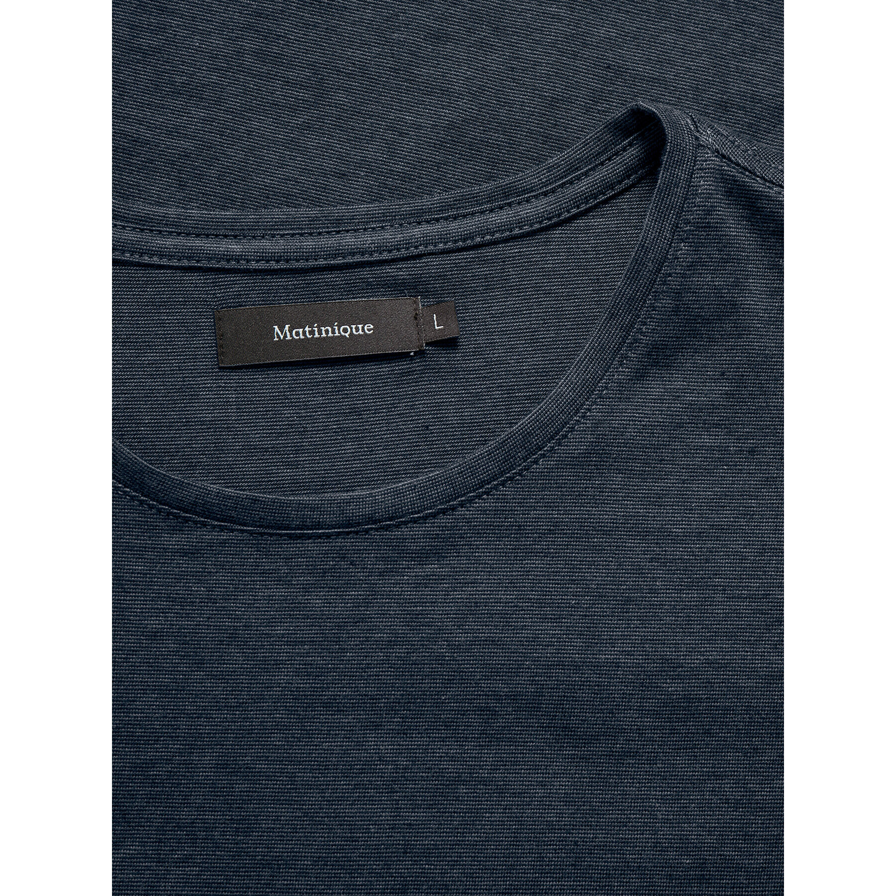 Matinique Тишърт Jermane 30204781 Тъмносин Regular Fit - Pepit.bg
