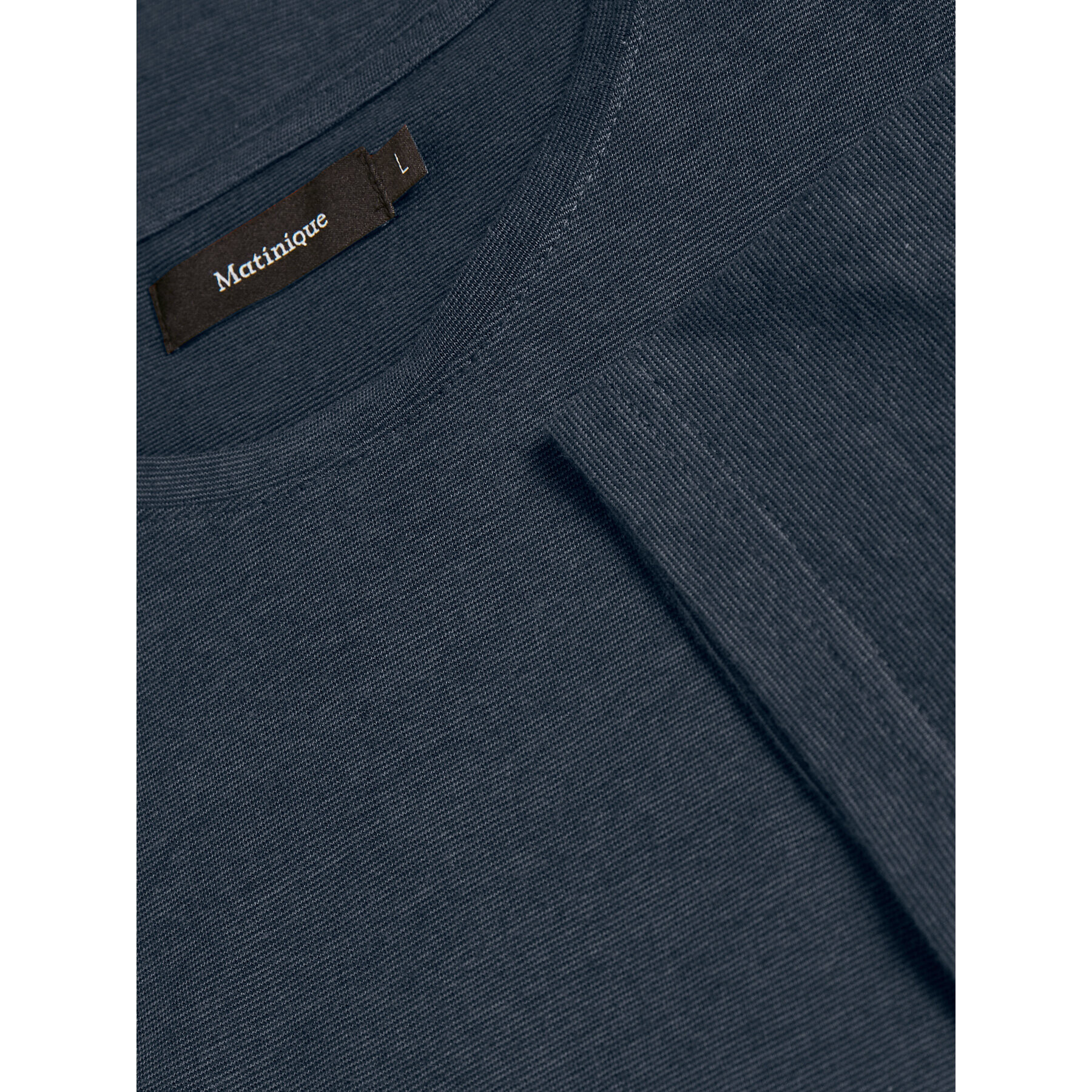 Matinique Тишърт Jermane 30204781 Тъмносин Regular Fit - Pepit.bg