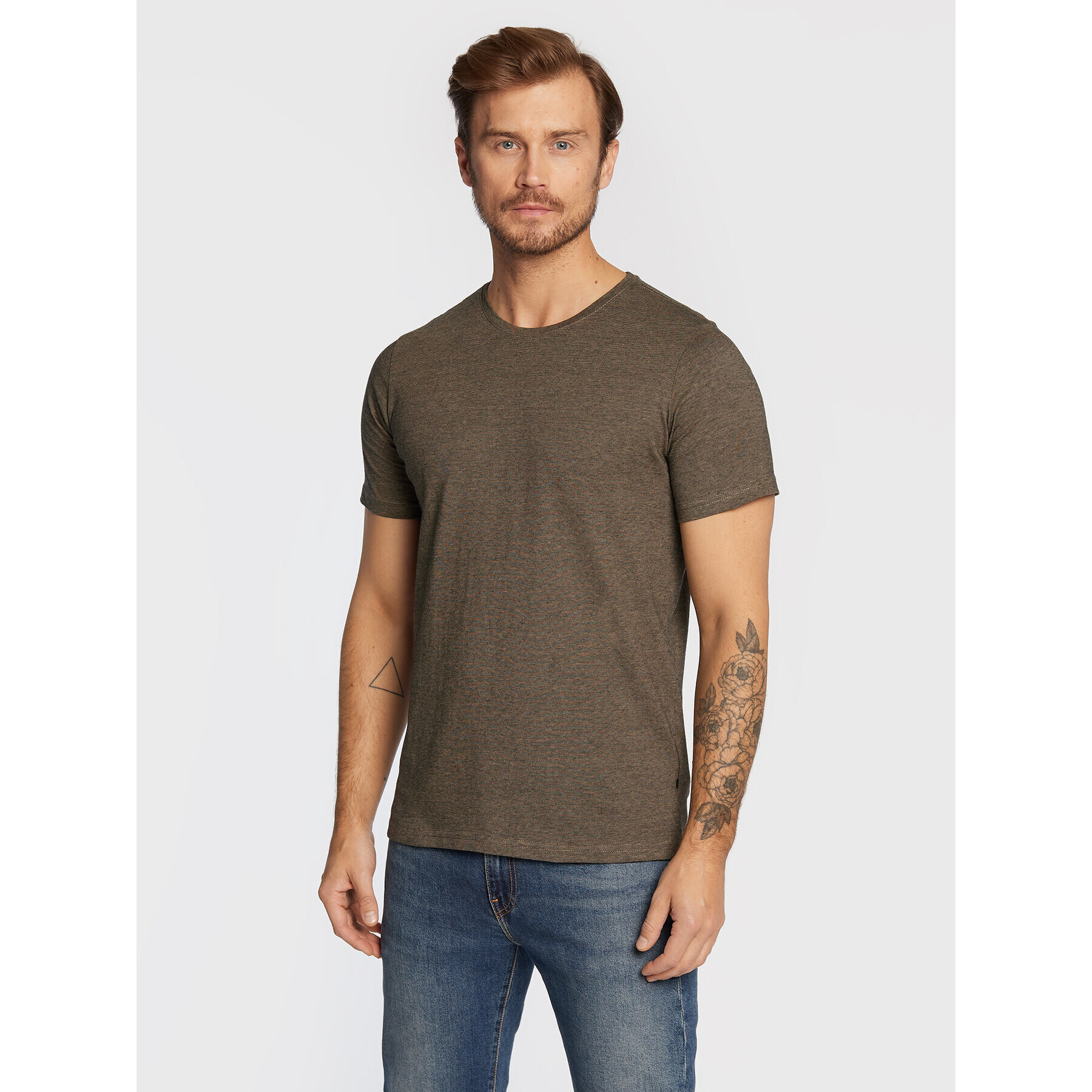 Matinique Тишърт Jermane 30204781 Зелен Regular Fit - Pepit.bg