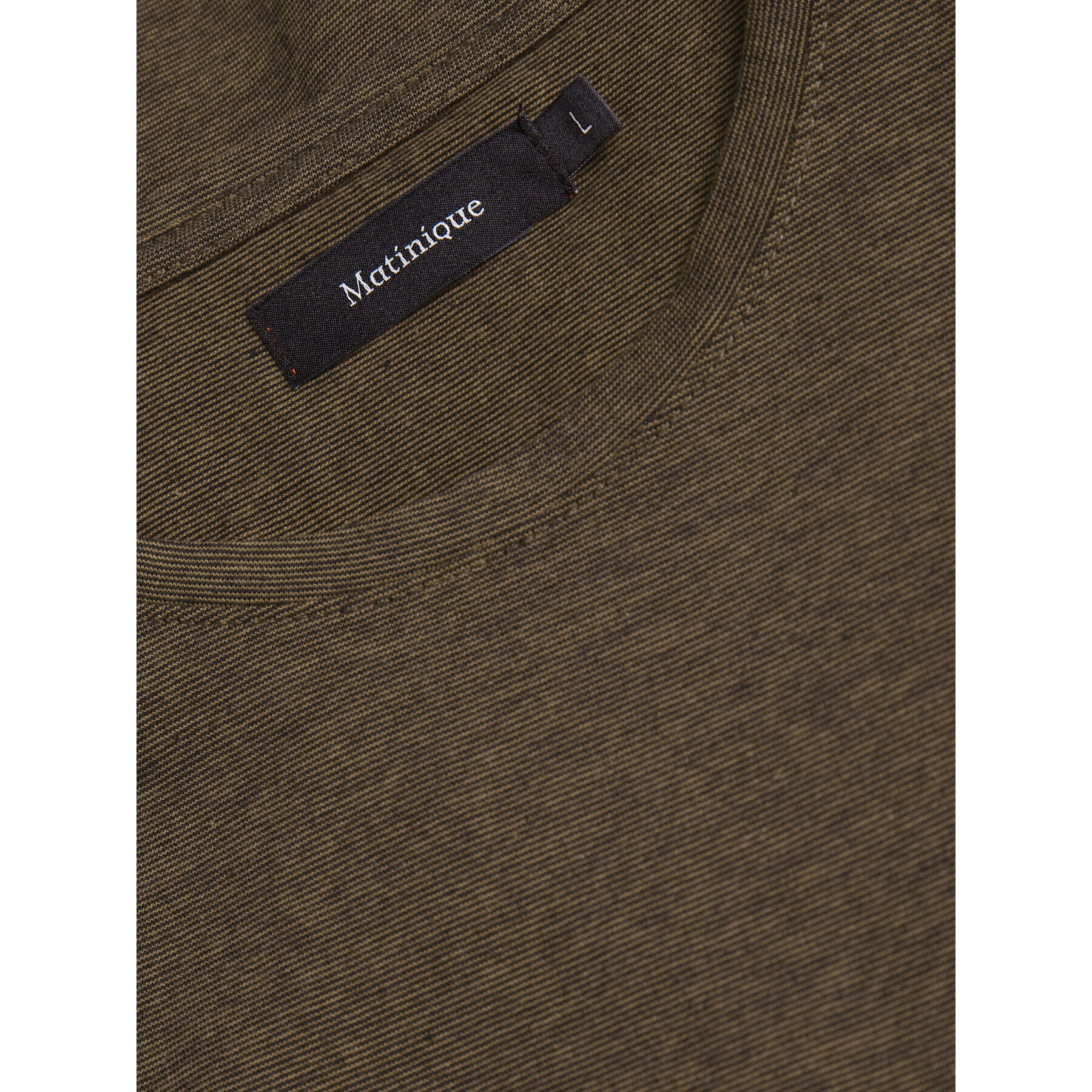 Matinique Тишърт Jermane 30204781 Зелен Regular Fit - Pepit.bg