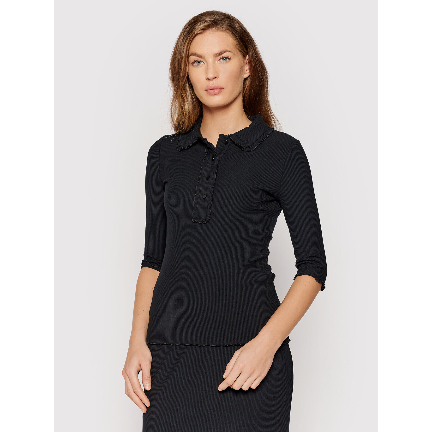 MAX&Co. Блуза Chimera 79549921 Черен Slim Fit - Pepit.bg