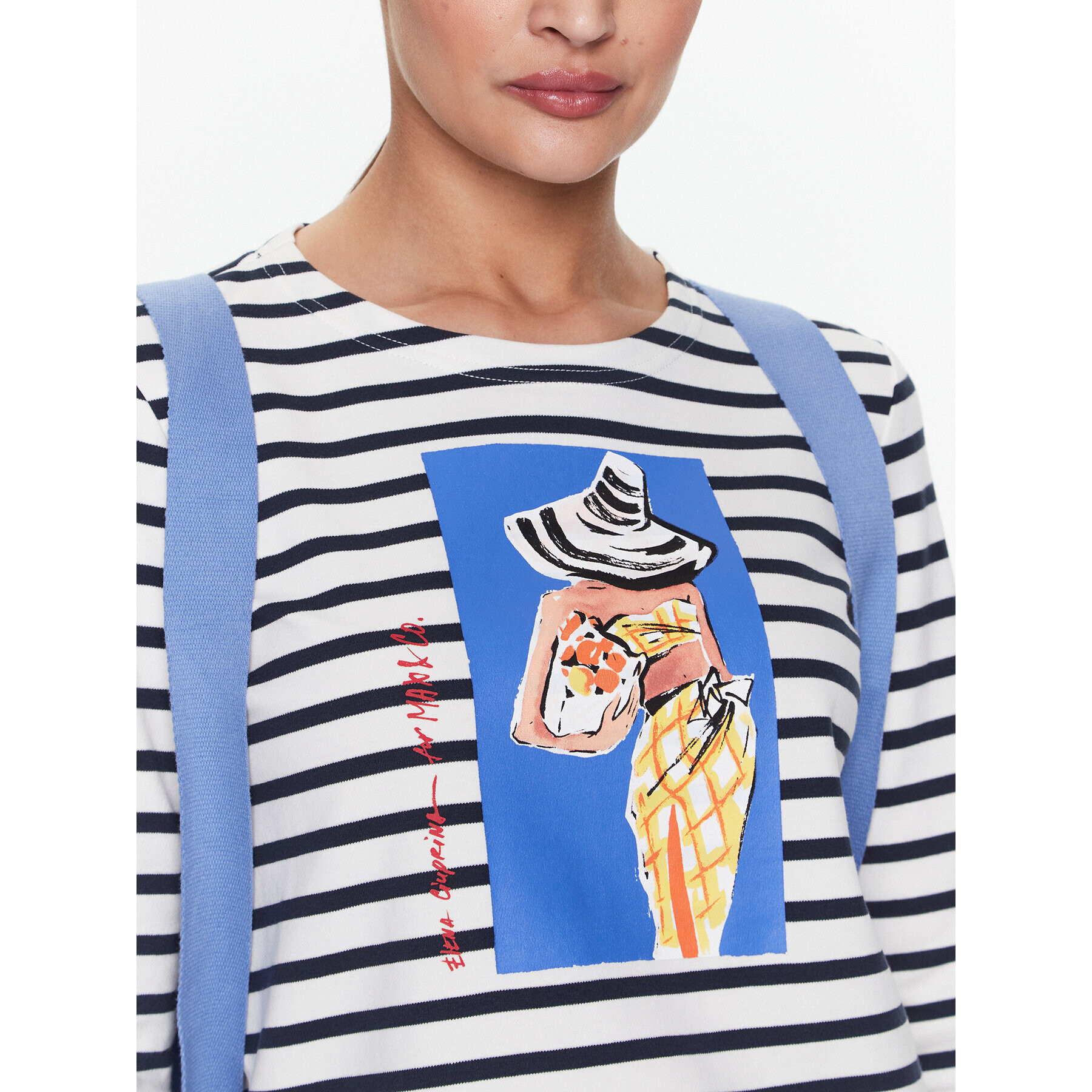 MAX&Co. Блуза Sunnyink C9711023 Тъмносин Regular Fit - Pepit.bg