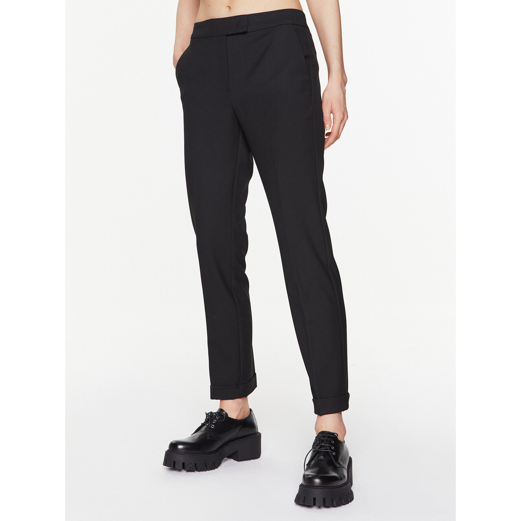 MAX&Co. Чино панталони Monopol 41319123 Черен Slim Fit - Pepit.bg