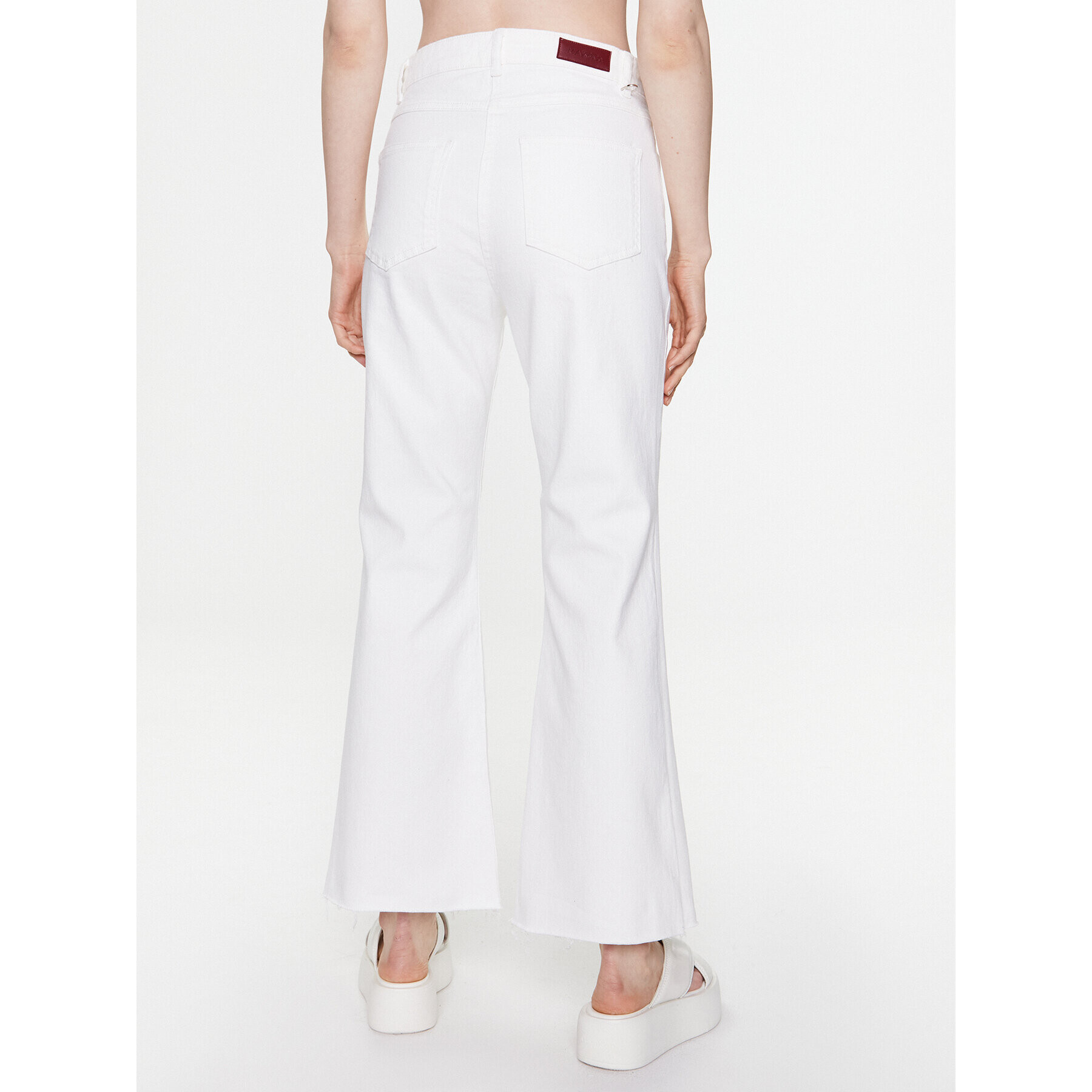 MAX&Co. Дънки Sandiego 41310123 Бял Wide Leg - Pepit.bg