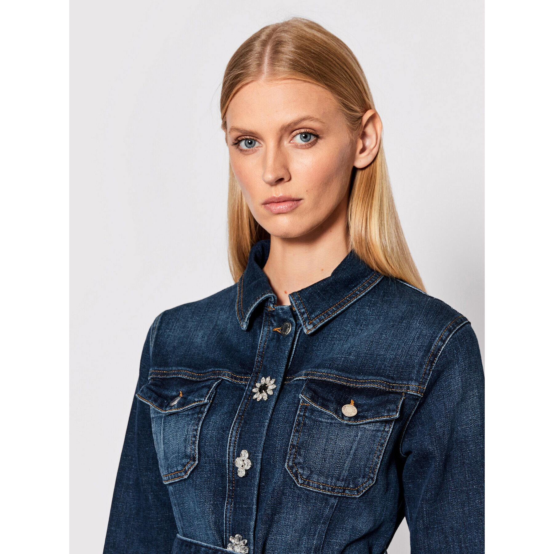 MAX&Co. Дънково яке Nichel 70440122 Тъмносин Regular Fit - Pepit.bg