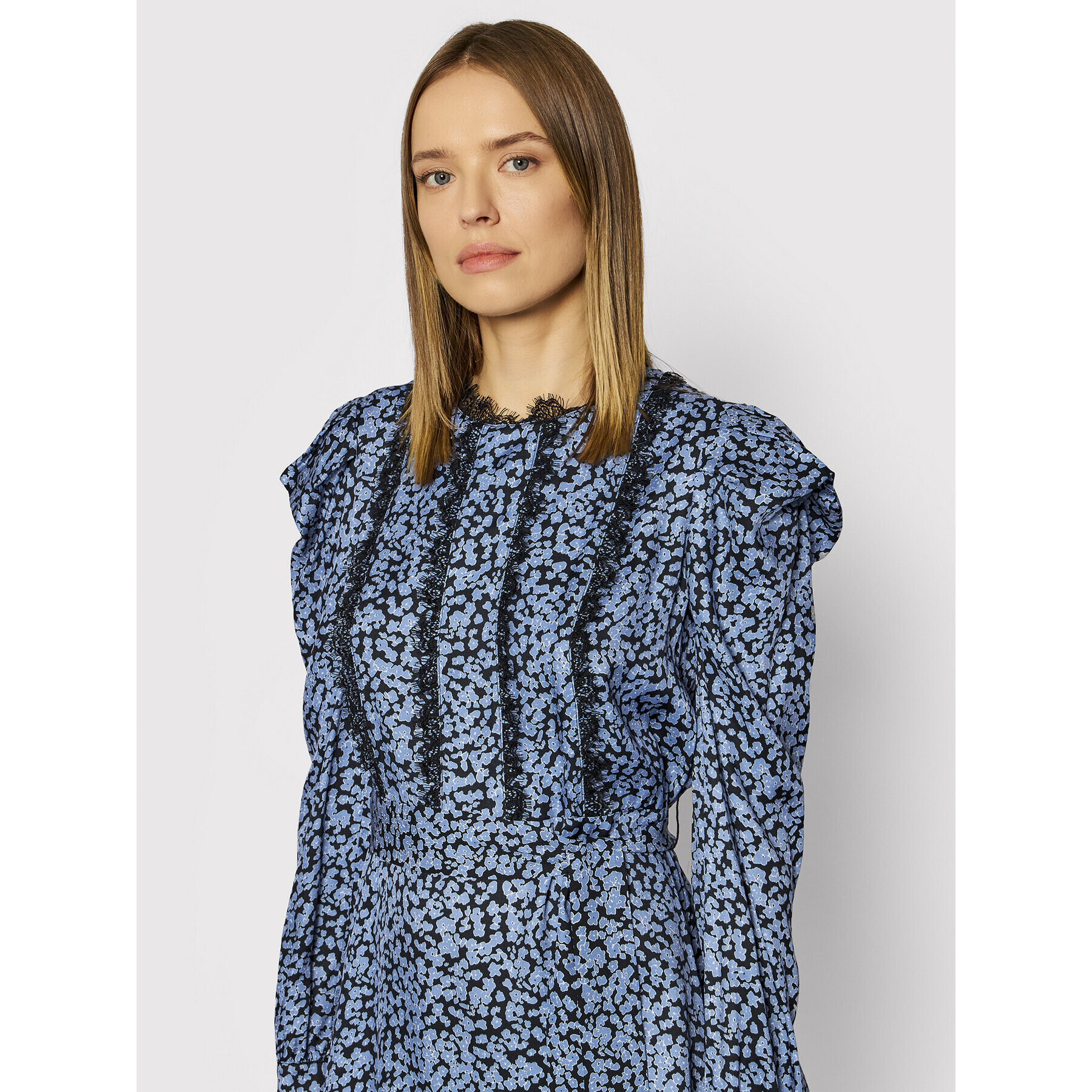 MAX&Co. Ежедневна рокля Agrumeto 72210522 Тъмносин Regular Fit - Pepit.bg