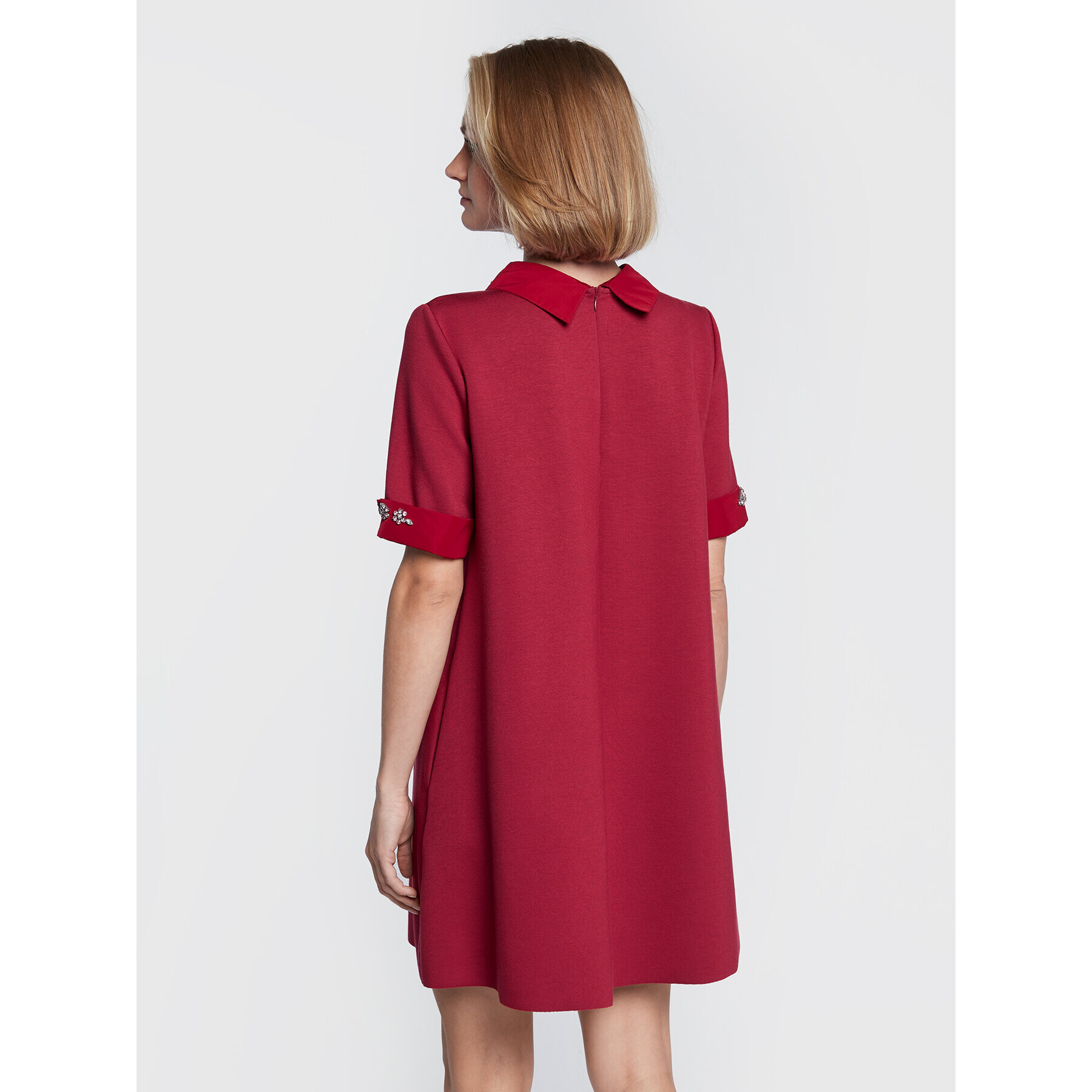 MAX&Co. Ежедневна рокля Cuspide 76249822 Бордо Regular Fit - Pepit.bg