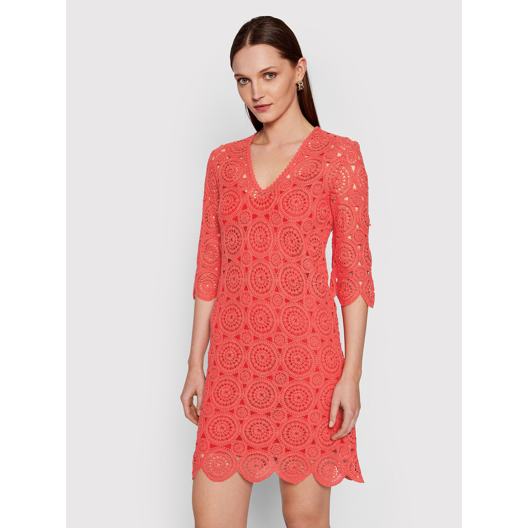 MAX&Co. Ежедневна рокля Dattilo 76217622 Червен Regular Fit - Pepit.bg