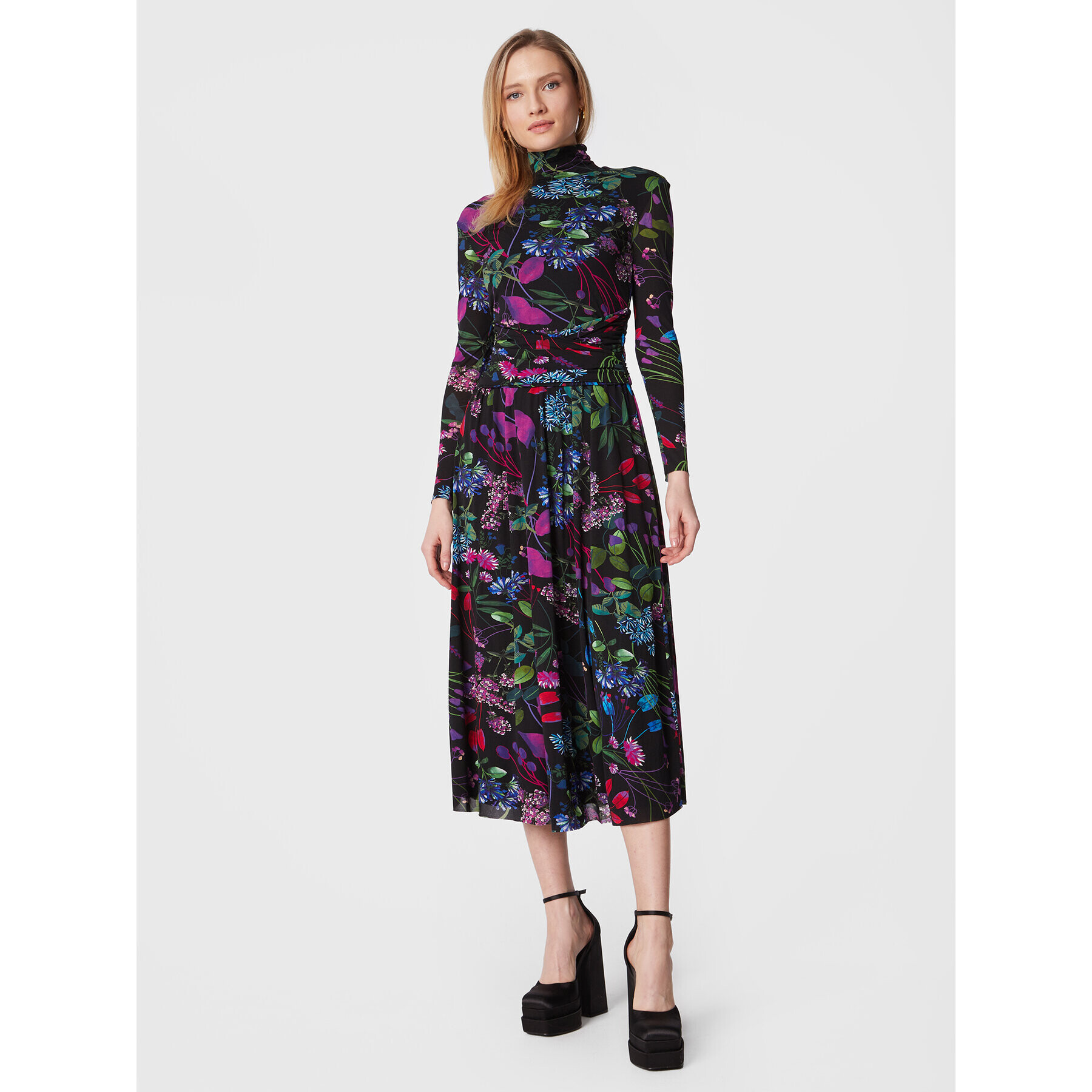 MAX&Co. Ежедневна рокля Estro 76210723 Черен Regular Fit - Pepit.bg
