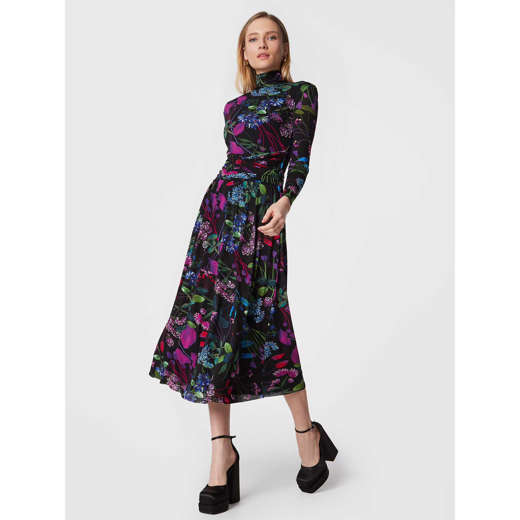 MAX&Co. Ежедневна рокля Estro 76210723 Черен Regular Fit - Pepit.bg