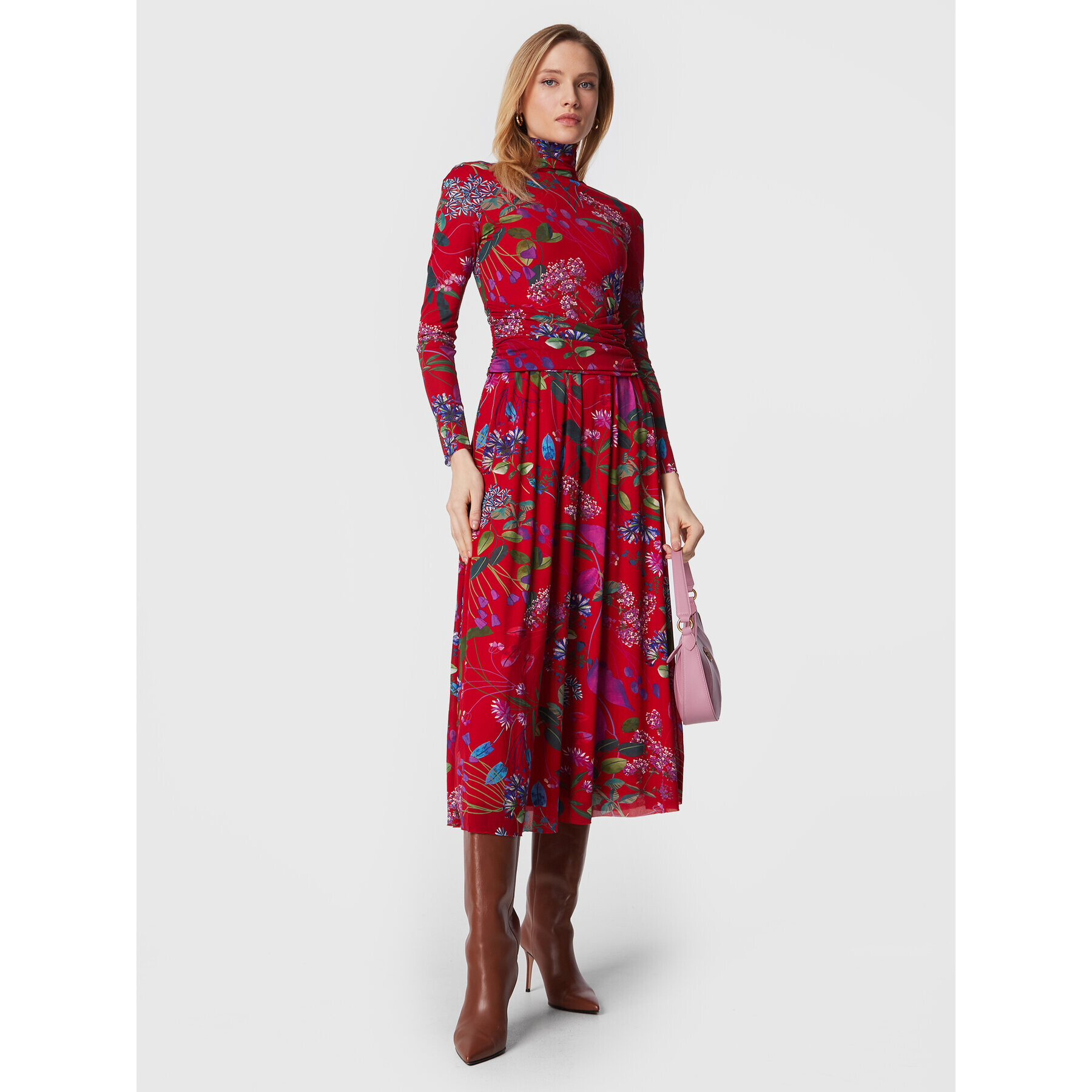 MAX&Co. Ежедневна рокля Estro 76210723 Червен Regular Fit - Pepit.bg