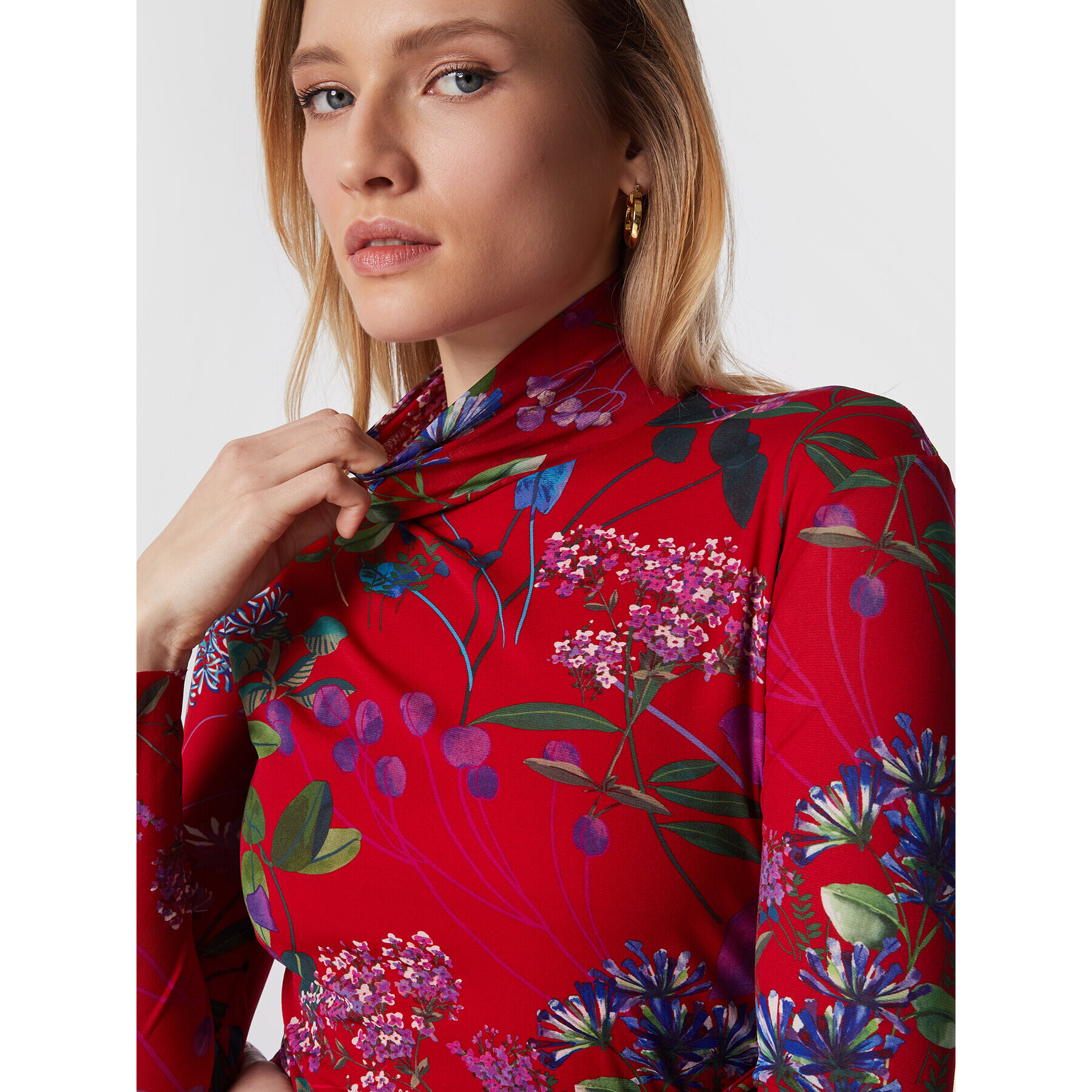 MAX&Co. Ежедневна рокля Estro 76210723 Червен Regular Fit - Pepit.bg
