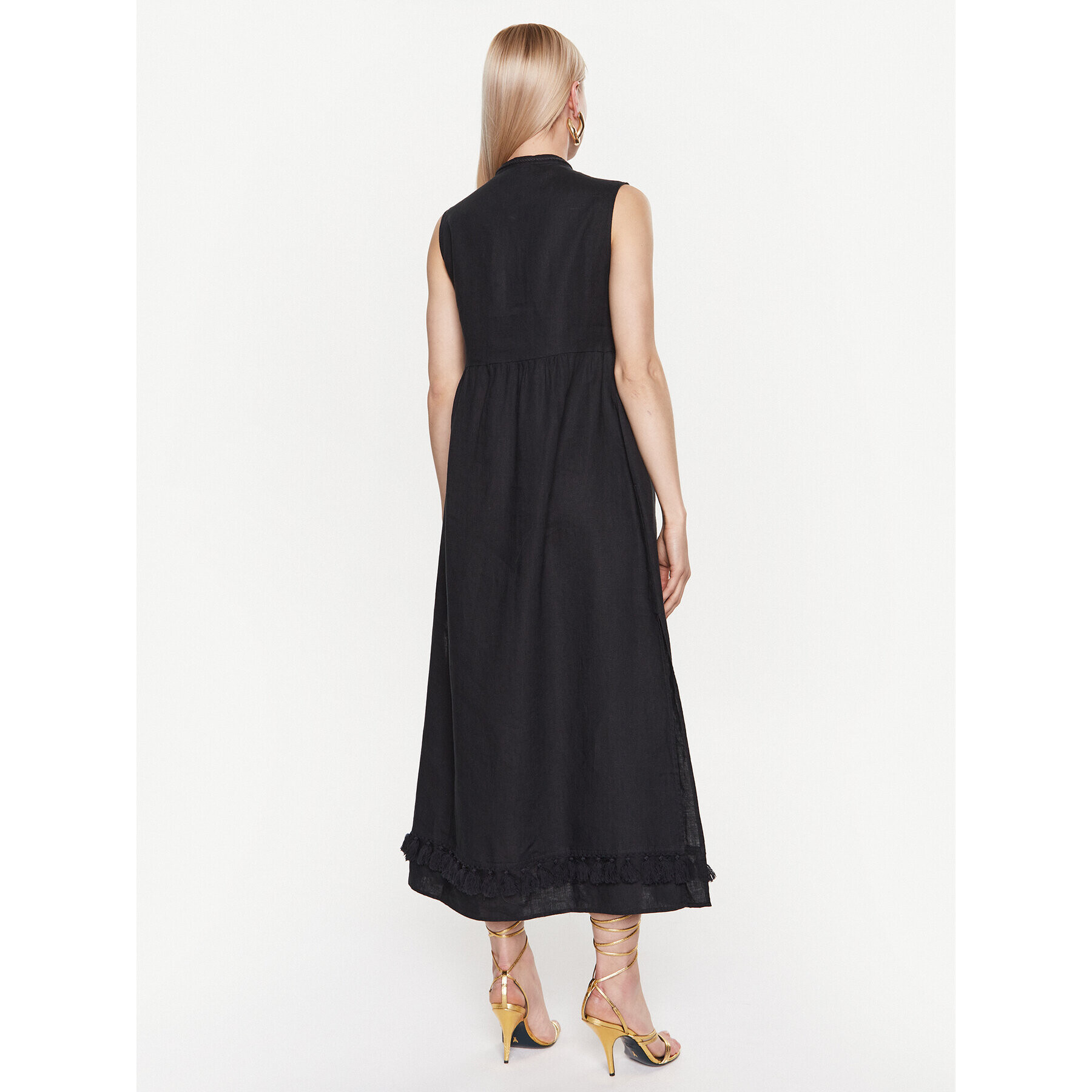 MAX&Co. Ежедневна рокля Manuela 72211623 Черен Relaxed Fit - Pepit.bg