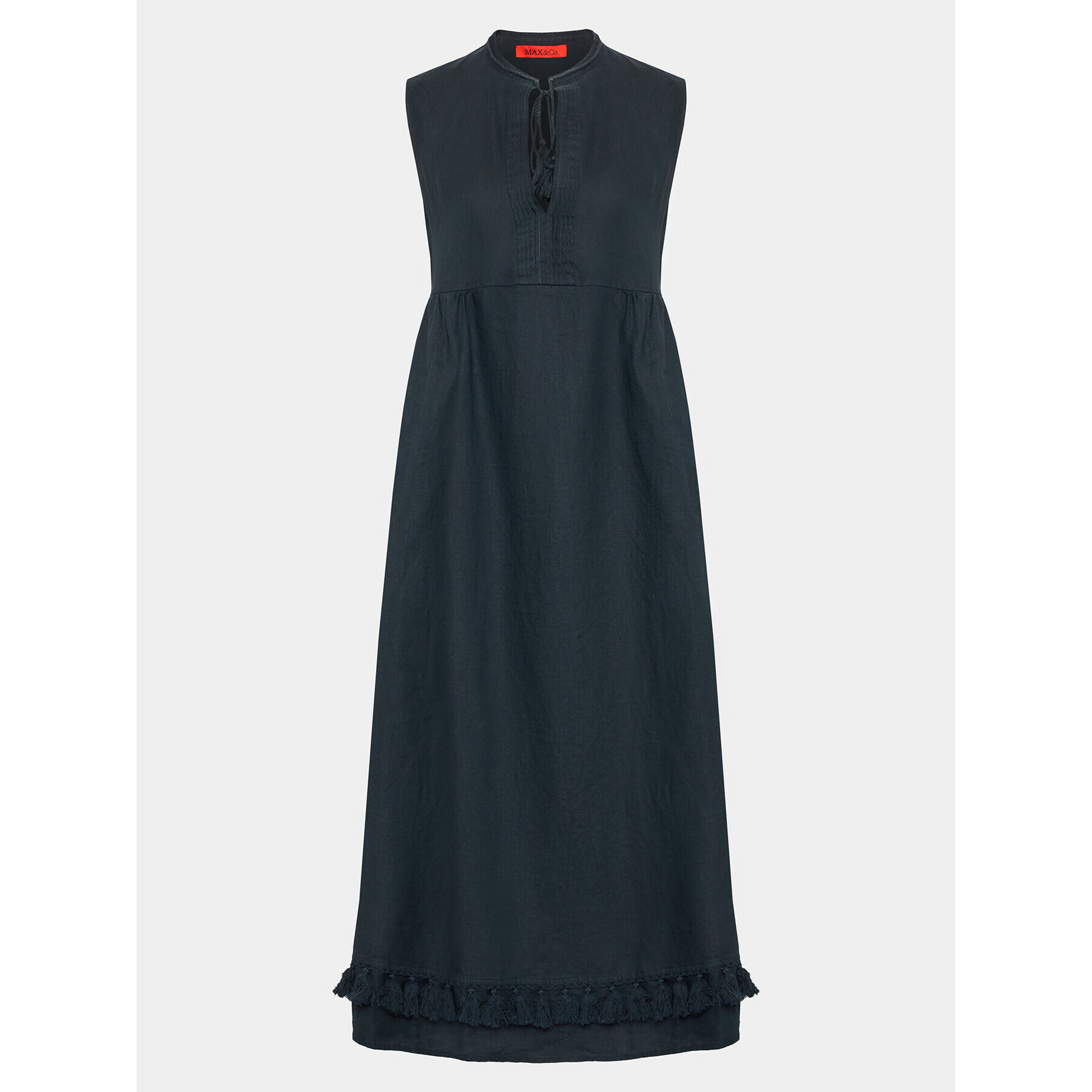 MAX&Co. Ежедневна рокля Manuela 72211623 Черен Relaxed Fit - Pepit.bg
