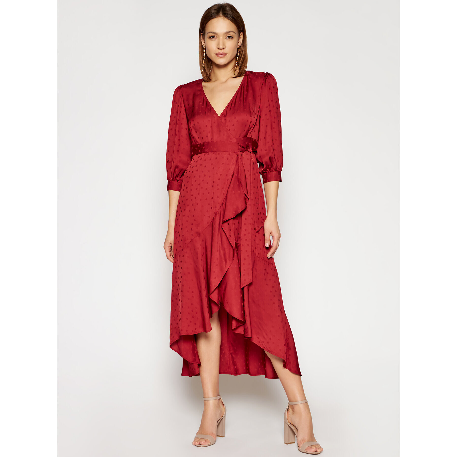 MAX&Co. Ежедневна рокля Stesso 82211521 Червен Regular Fit - Pepit.bg