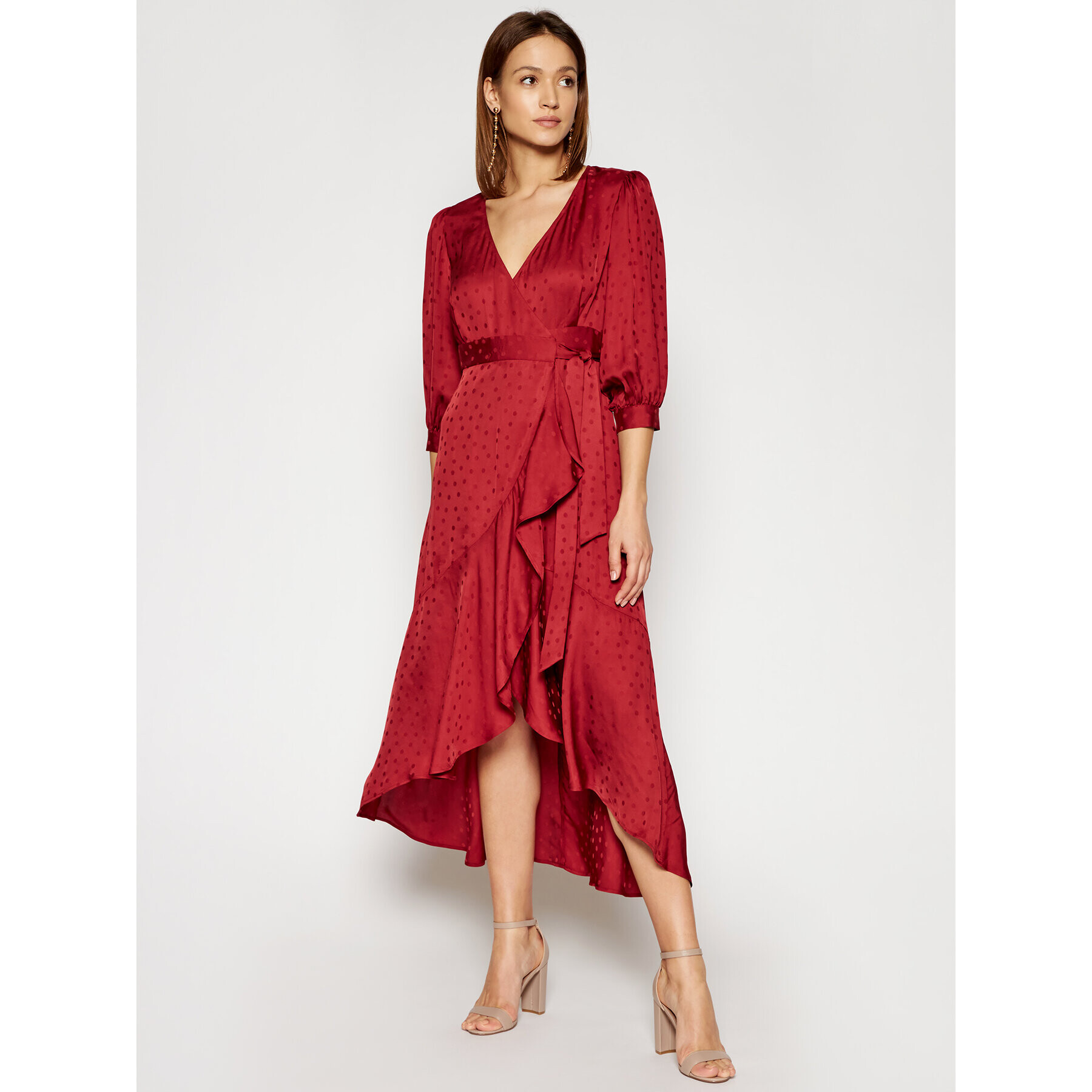MAX&Co. Ежедневна рокля Stesso 82211521 Червен Regular Fit - Pepit.bg