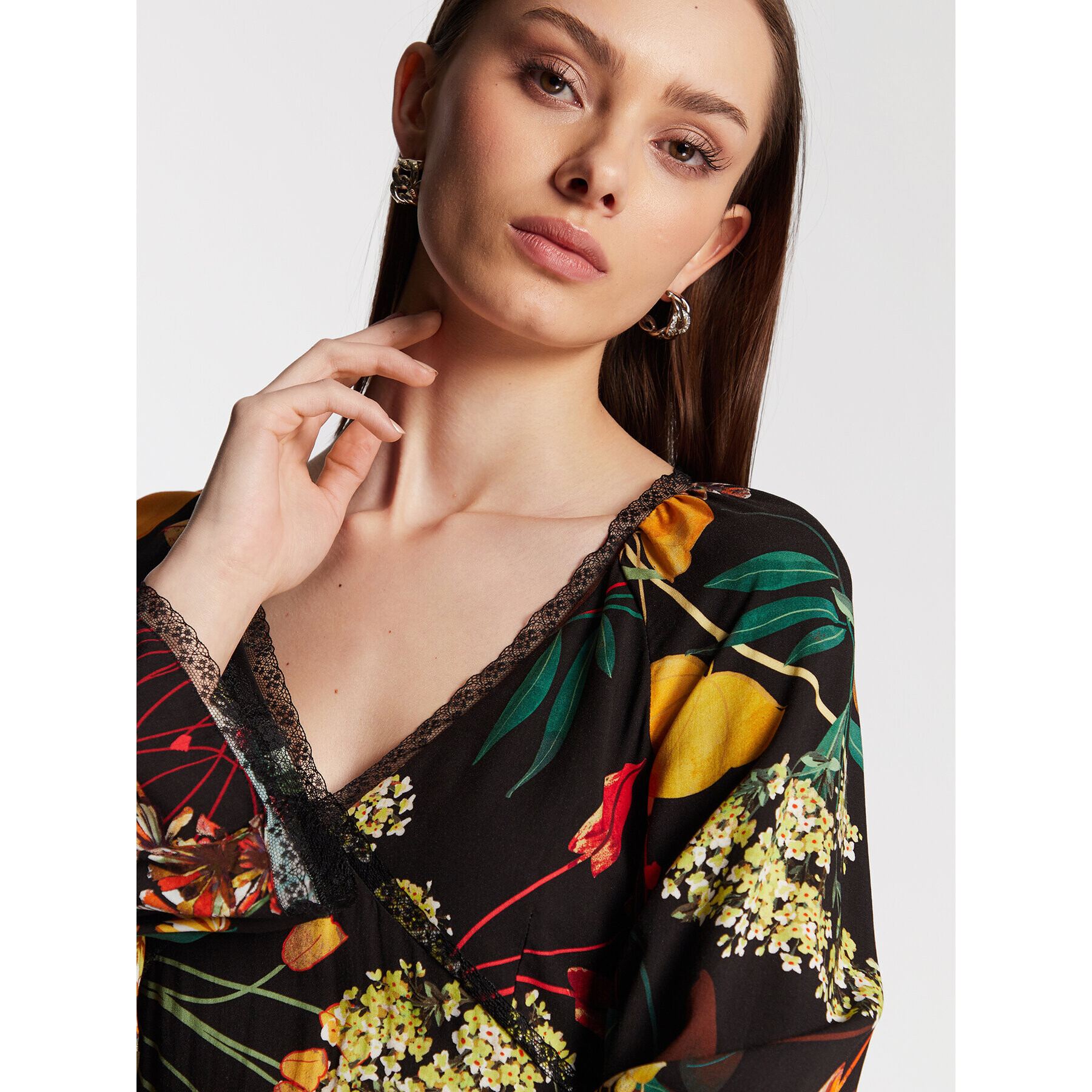 MAX&Co. Ежедневна рокля Tutore 72210423 Черен Regular Fit - Pepit.bg