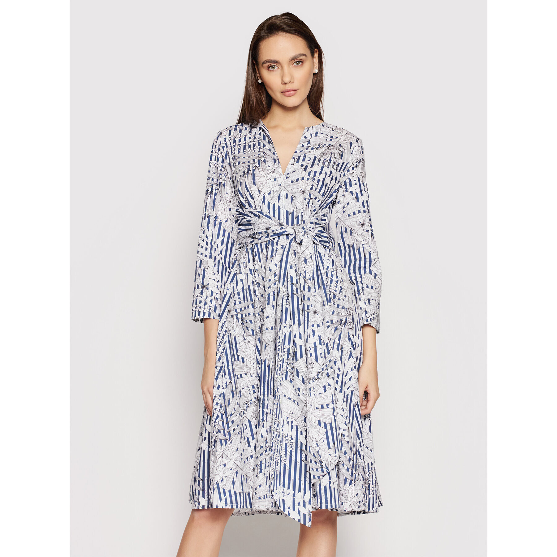 MAX&Co. Ежедневна рокля Bandolo 62211021 Тъмносин Regular Fit - Pepit.bg