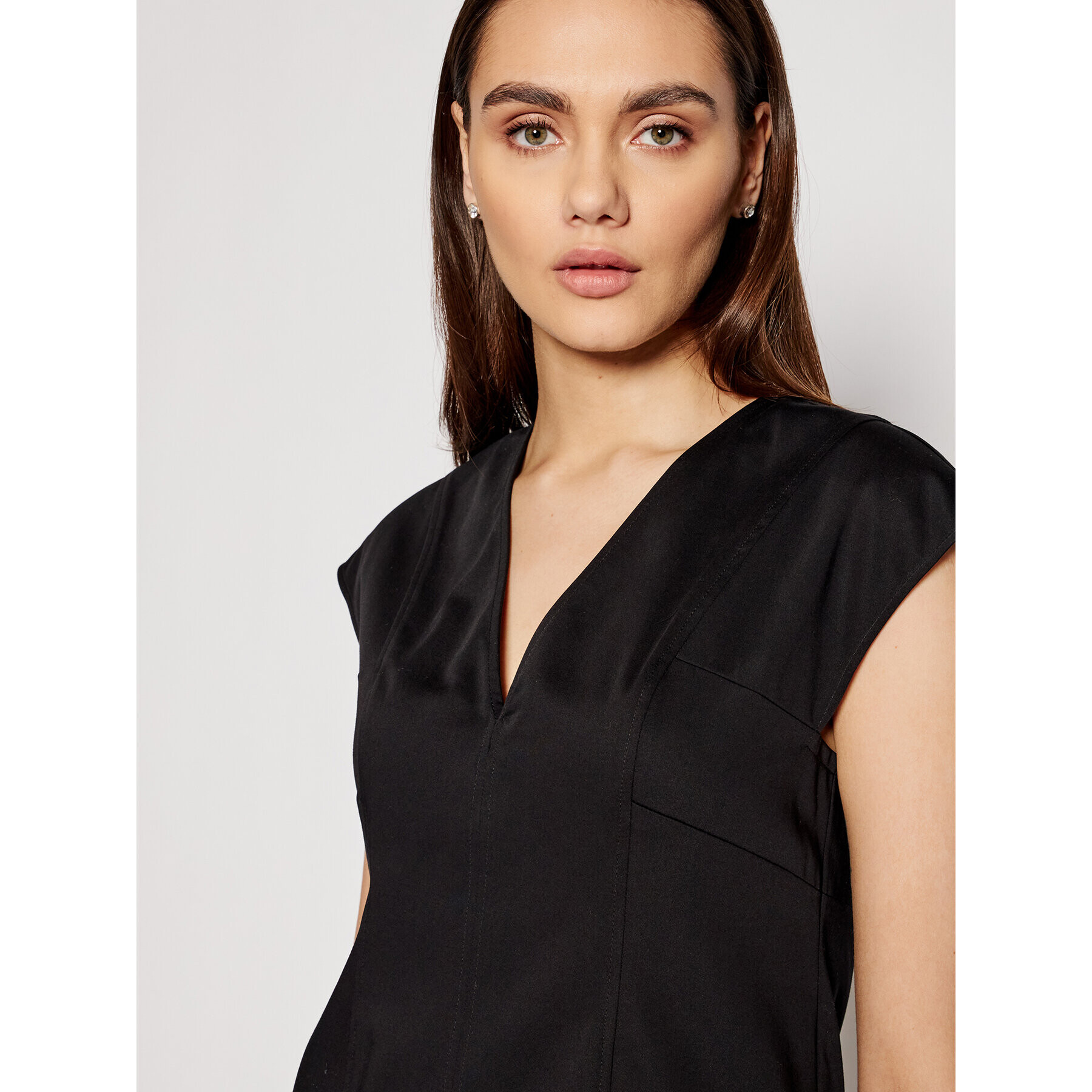 MAX&Co. Ежедневна рокля Siviglia 72210921 Черен Regular Fit - Pepit.bg