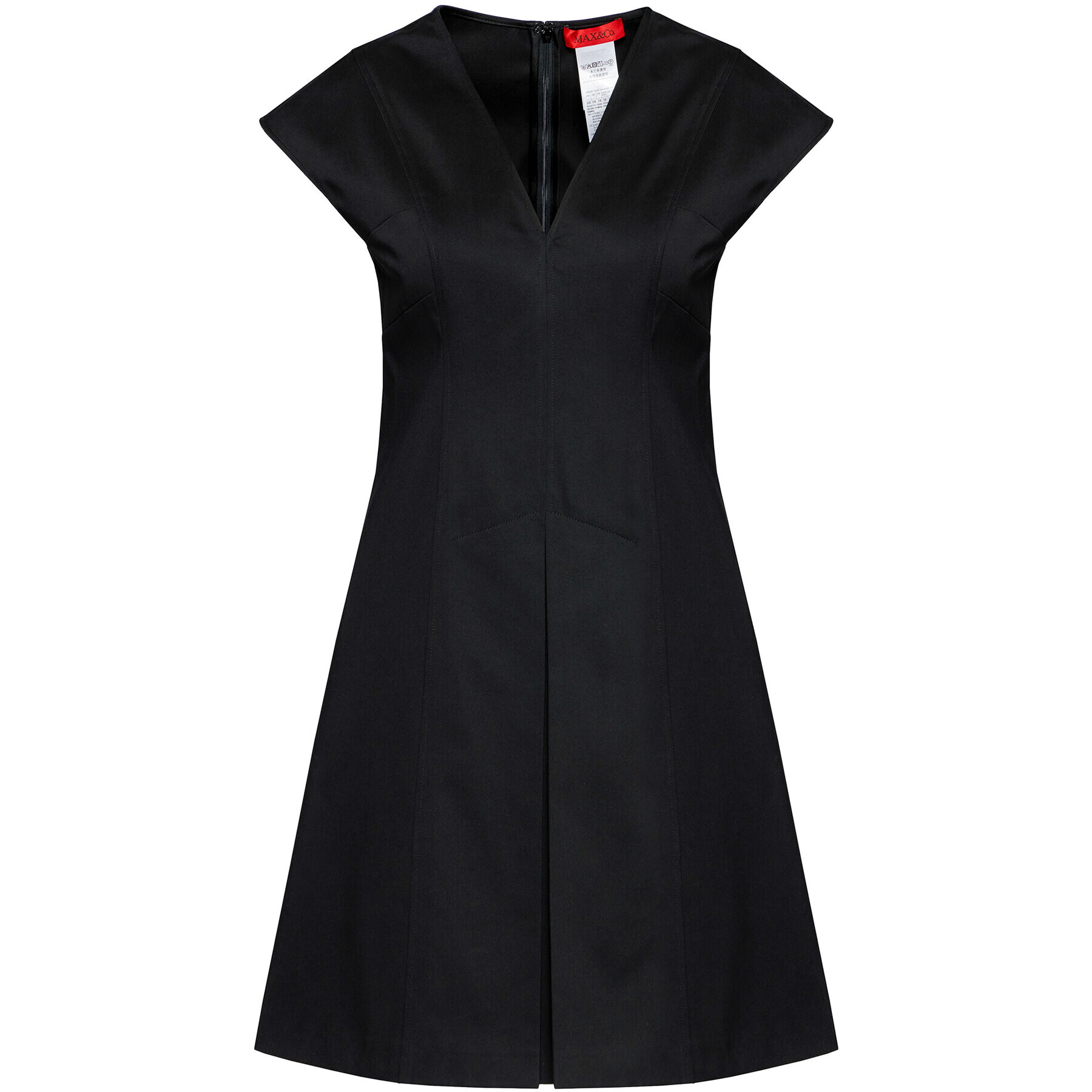 MAX&Co. Ежедневна рокля Siviglia 72210921 Черен Regular Fit - Pepit.bg