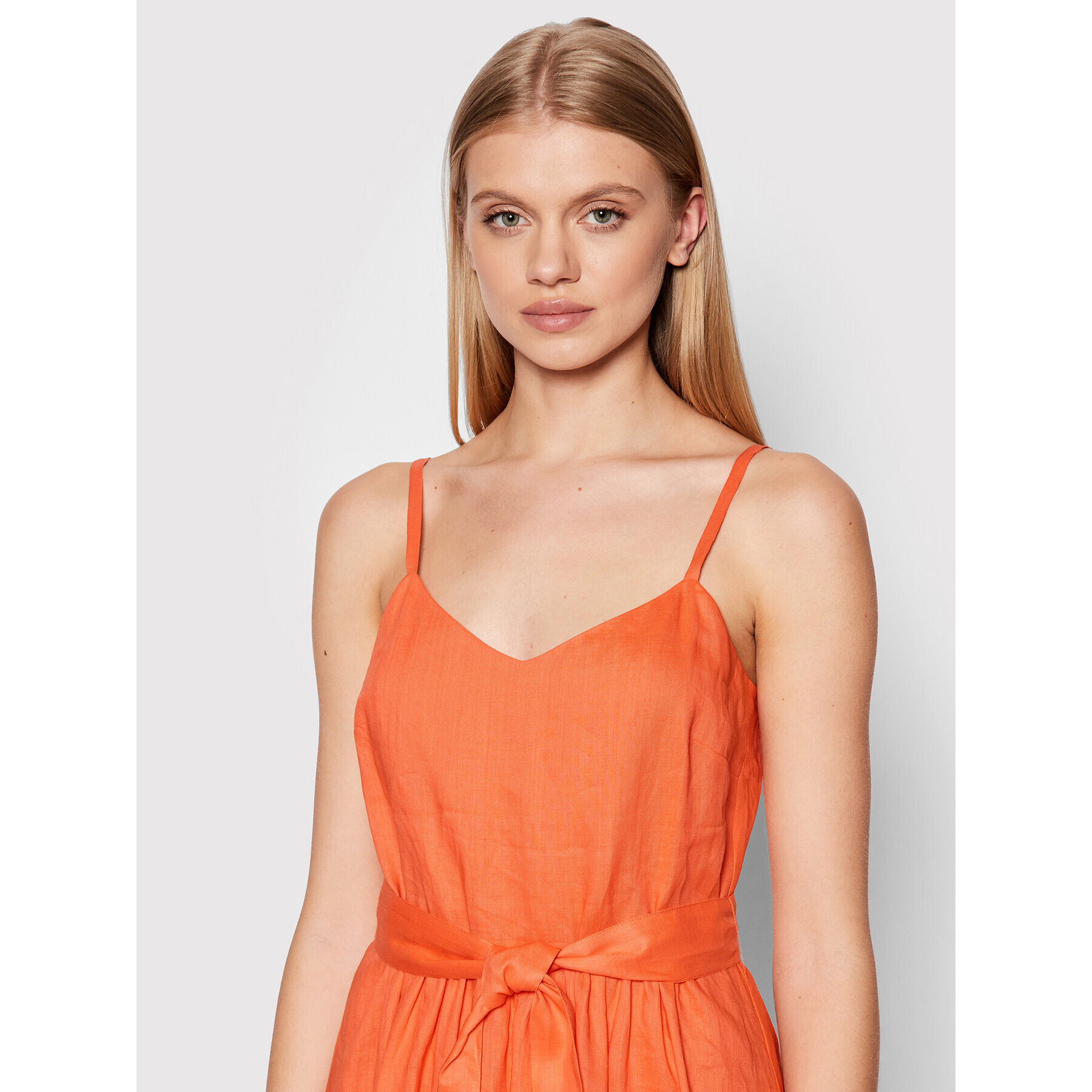 MAX&Co. Лятна рокля Risulta 72211622 Оранжев Regular Fit - Pepit.bg