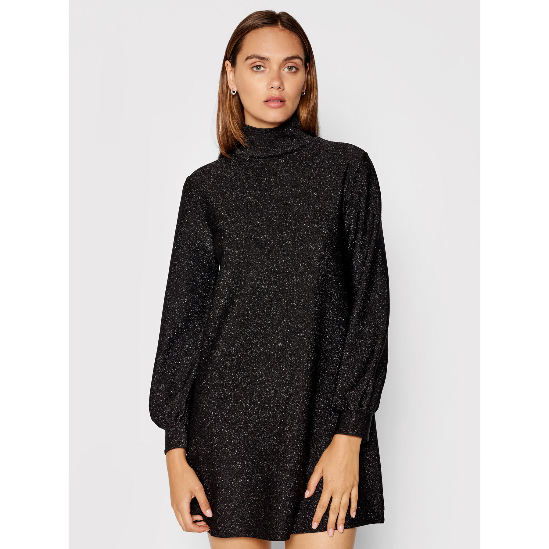 MAX&Co. Плетена рокля Dallas 66219721 Черен Relaxed Fit - Pepit.bg