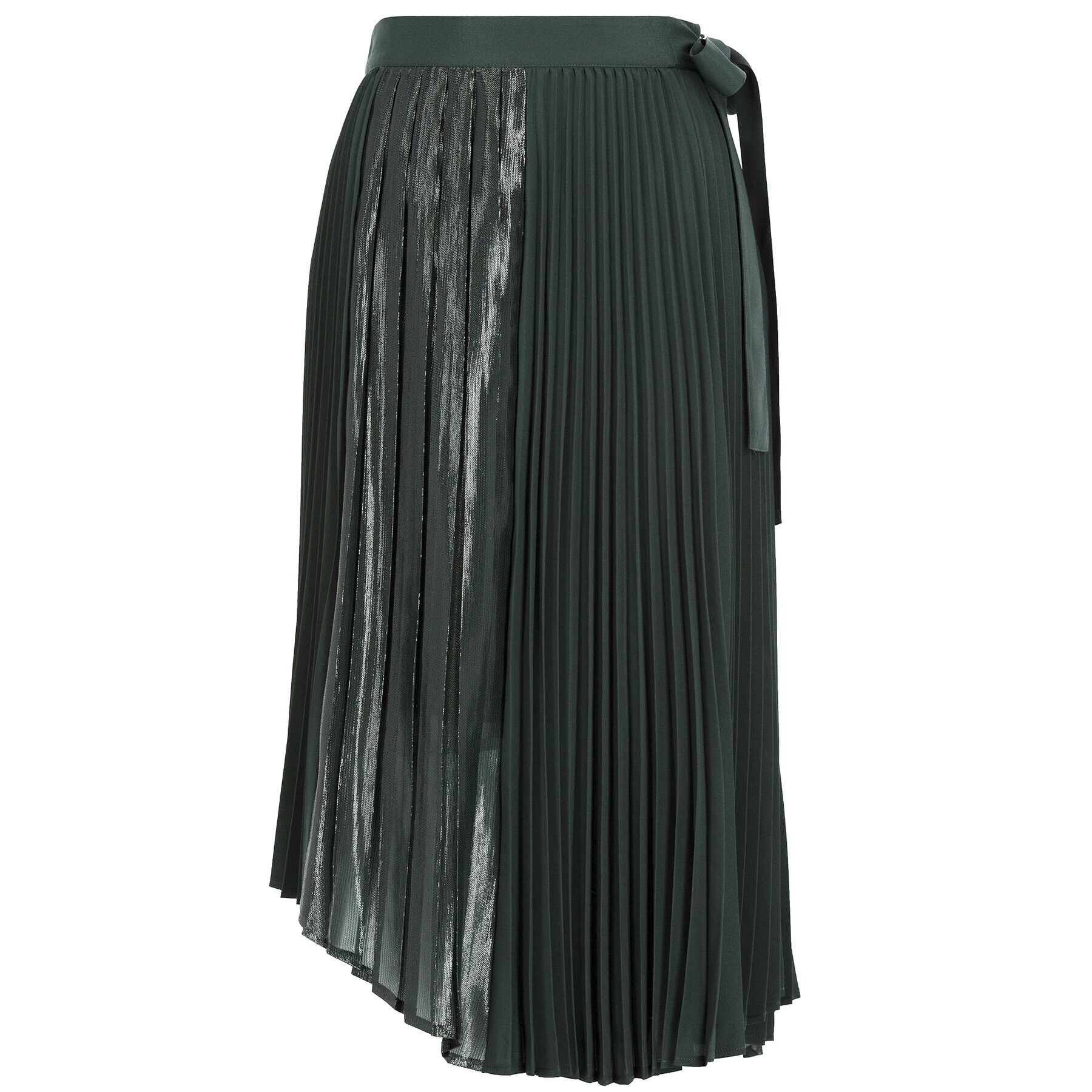 MAX&Co. Плисирана пола Paride 81015020 Зелен Regular Fit - Pepit.bg