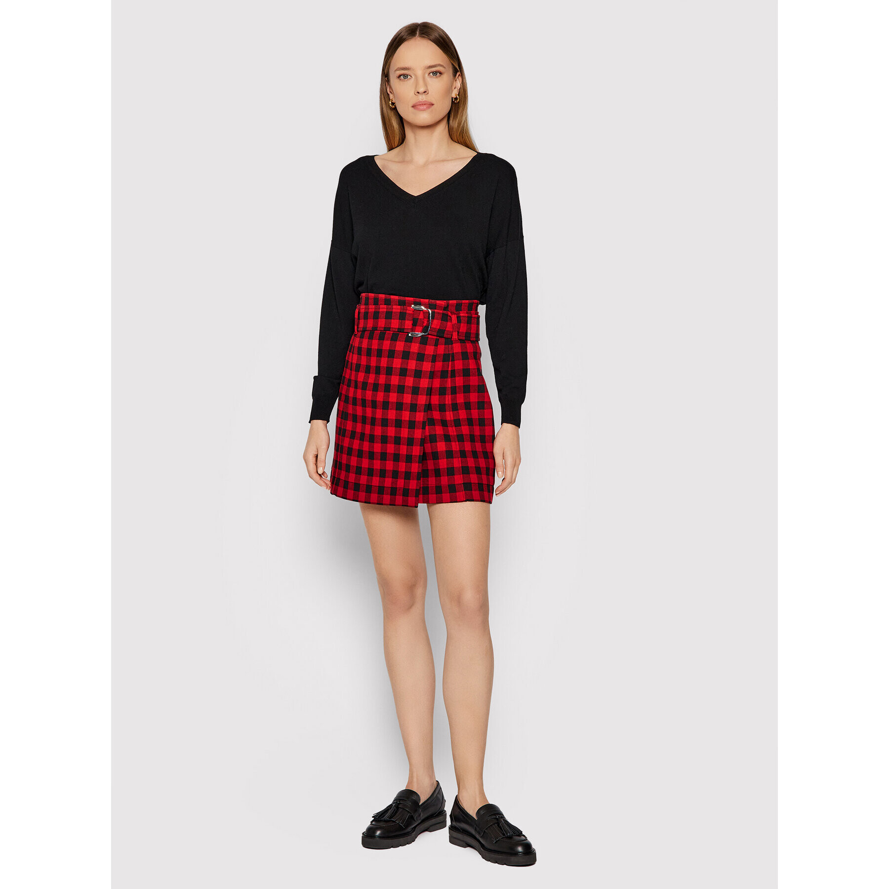 MAX&Co. Пола тип трапец Latta 71040521 Червен Regular Fit - Pepit.bg