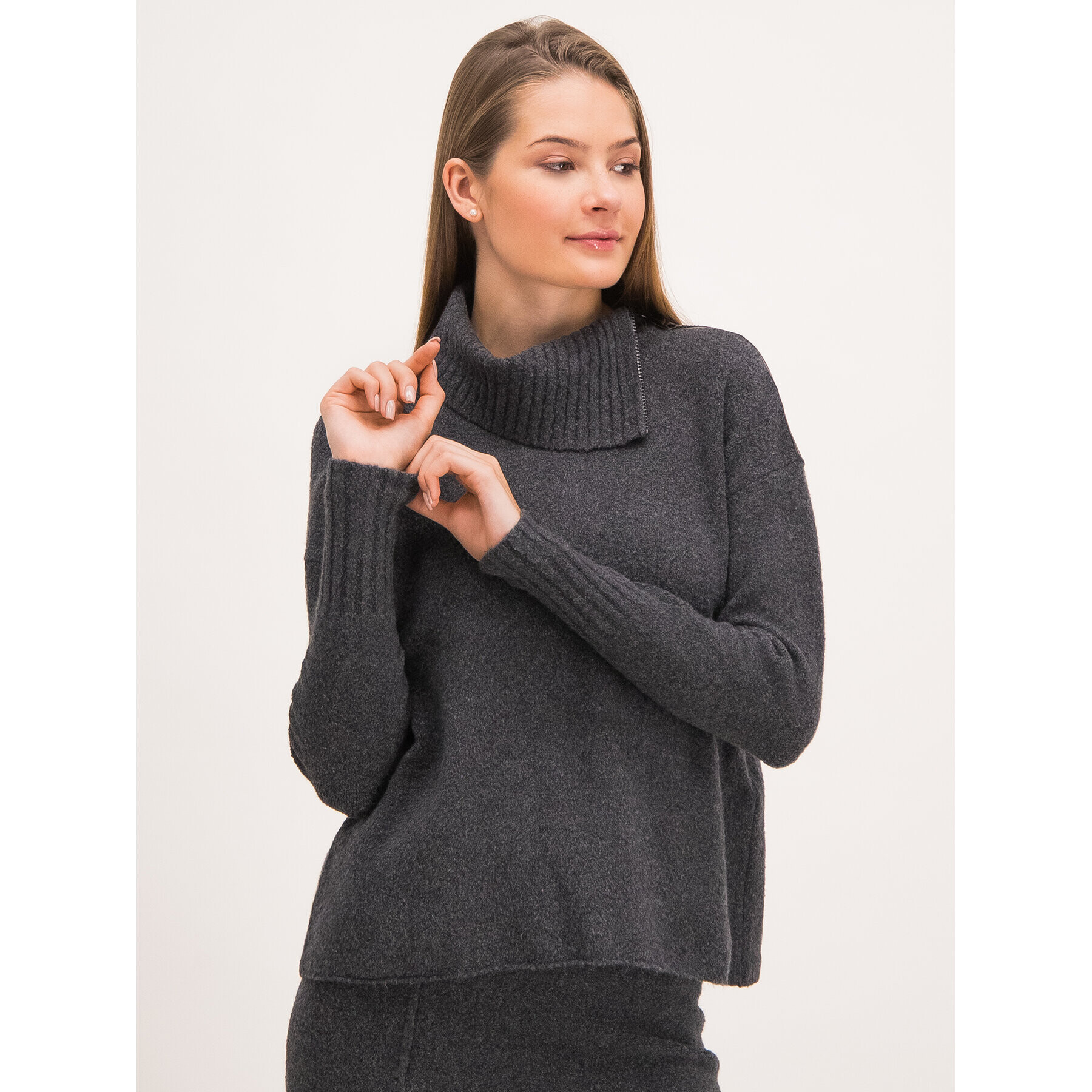 MAX&Co. Поло Cornice 73648419 Сив Regular Fit - Pepit.bg
