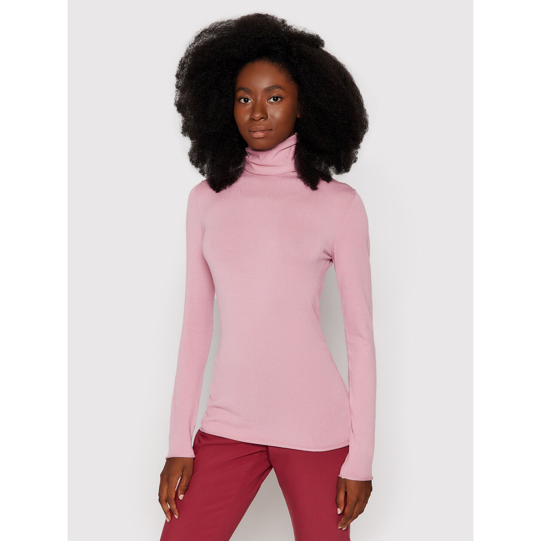 MAX&Co. Поло Diedro 63619021 Розов Slim Fit - Pepit.bg