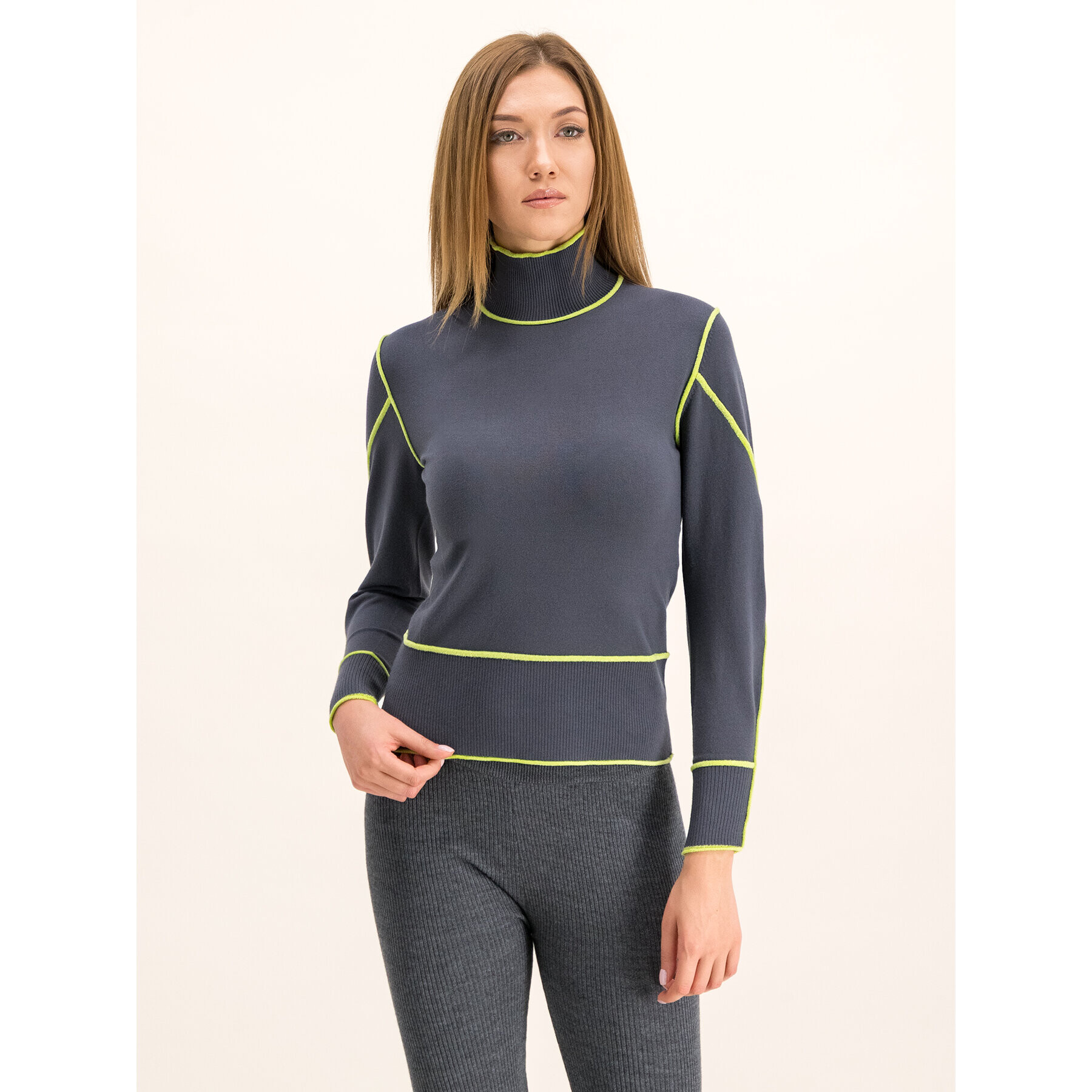 MAX&Co. Поло Dorade 63649219 Сив Slim Fit - Pepit.bg