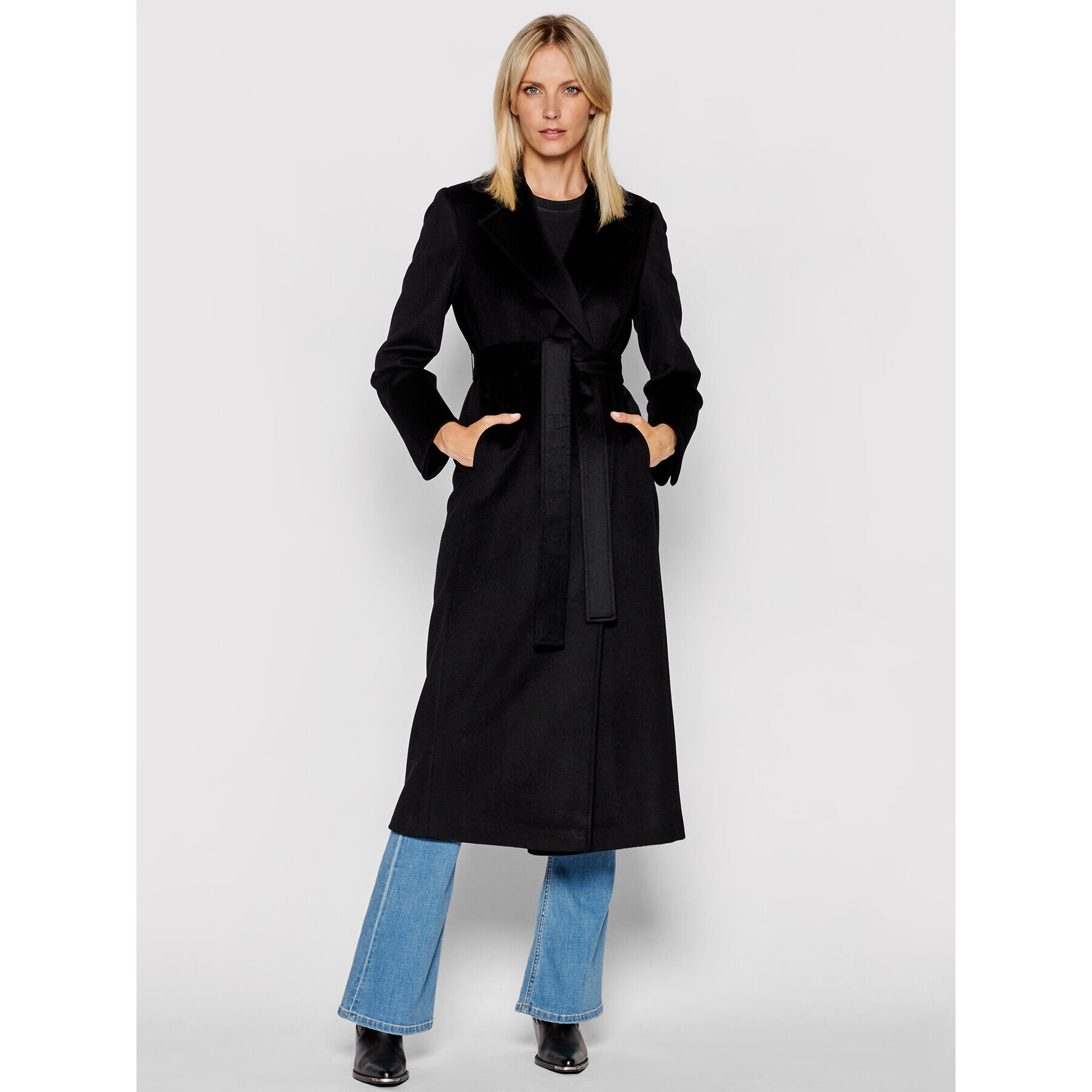 MAX&Co. Преходно палто Longrun 40119521 Черен Regular Fit - Pepit.bg