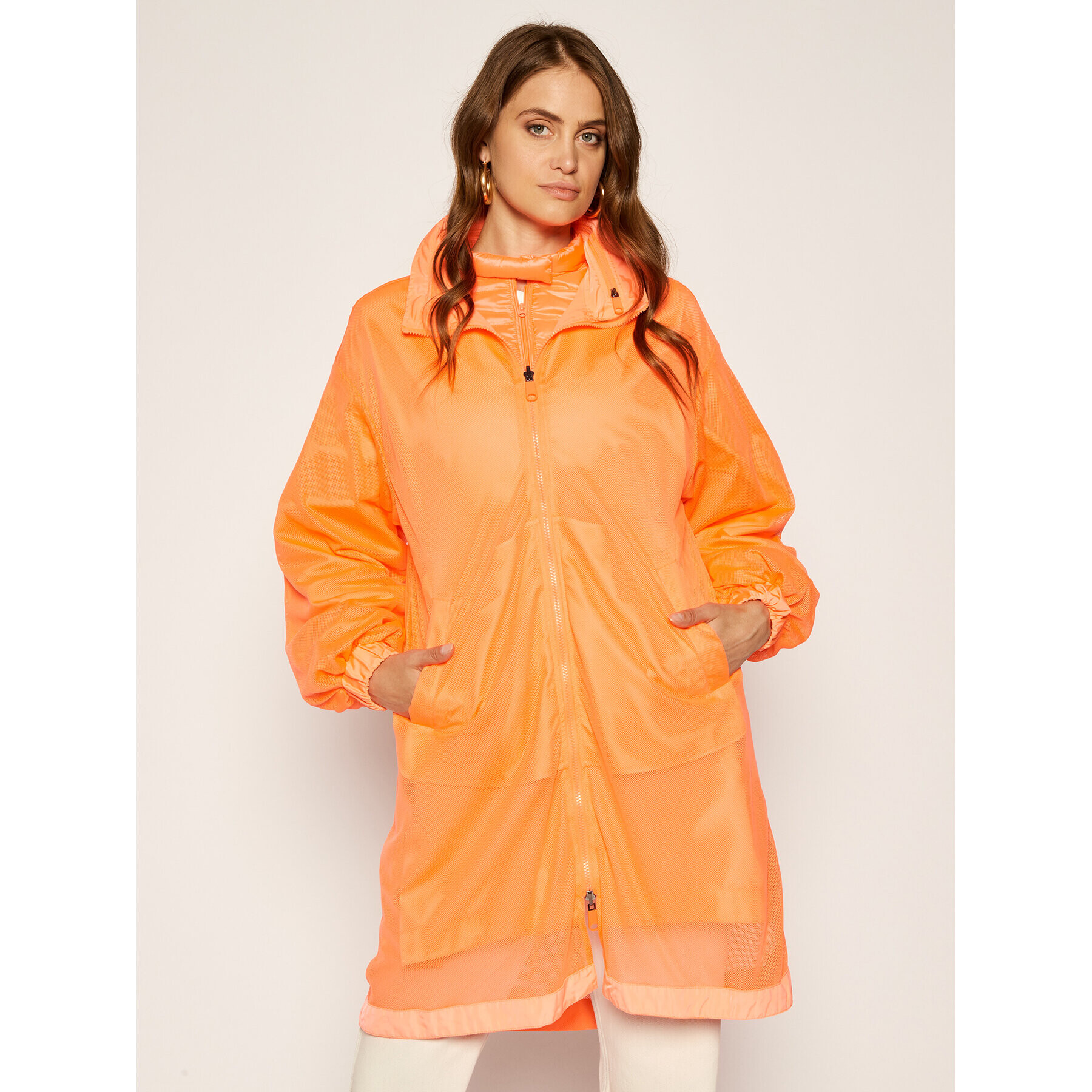 MAX&Co. Преходно яке Dediche 60315120 Оранжев Regular Fit - Pepit.bg