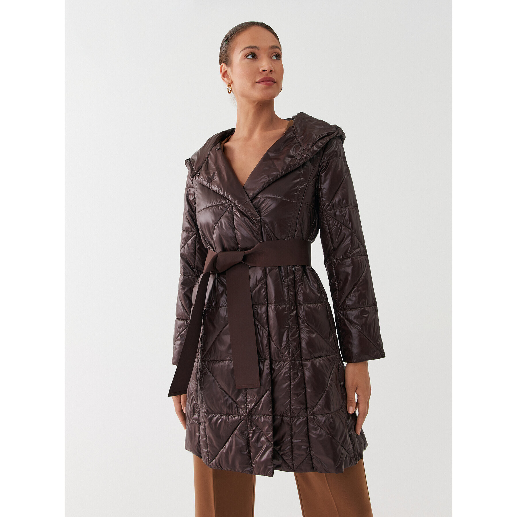 MAX&Co. Преходно яке Carlo 74940123 Кафяв Regular Fit - Pepit.bg