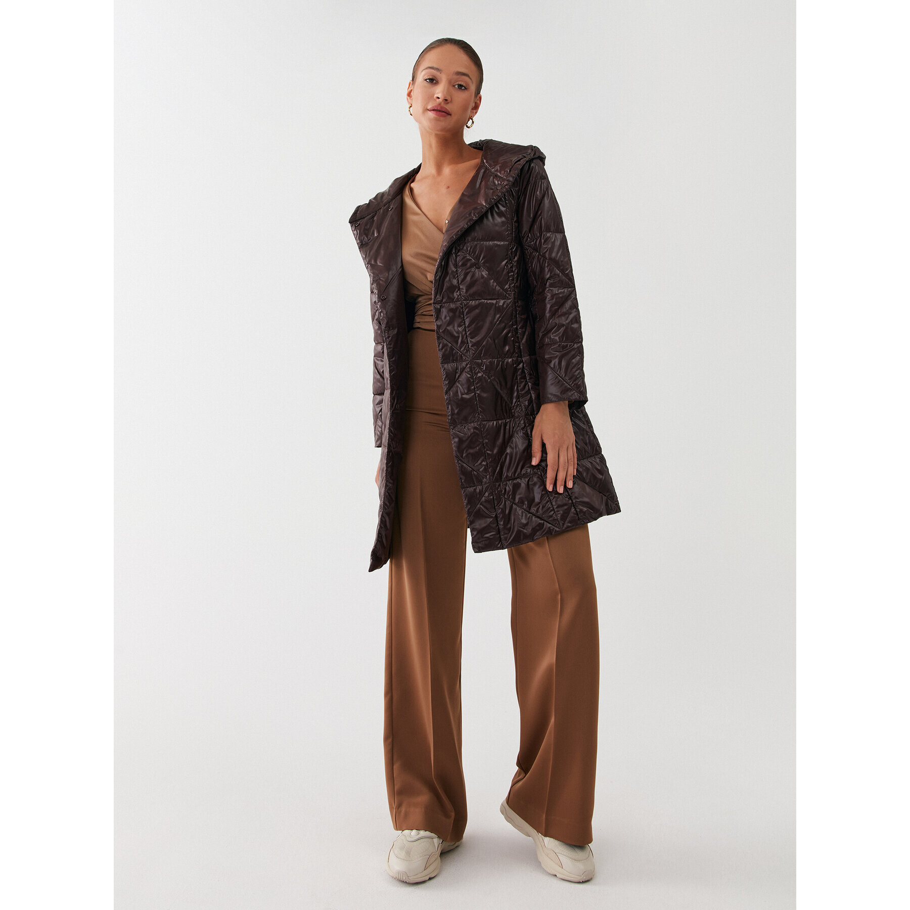 MAX&Co. Преходно яке Carlo 74940123 Кафяв Regular Fit - Pepit.bg