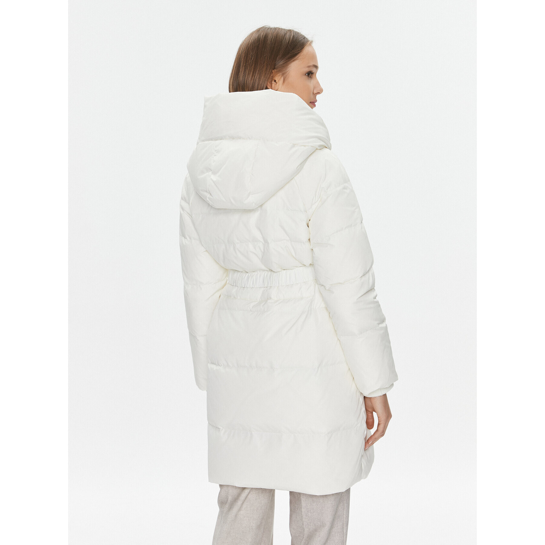 MAX&Co. Пухено яке Nibbio 74940323 Бял Regular Fit - Pepit.bg