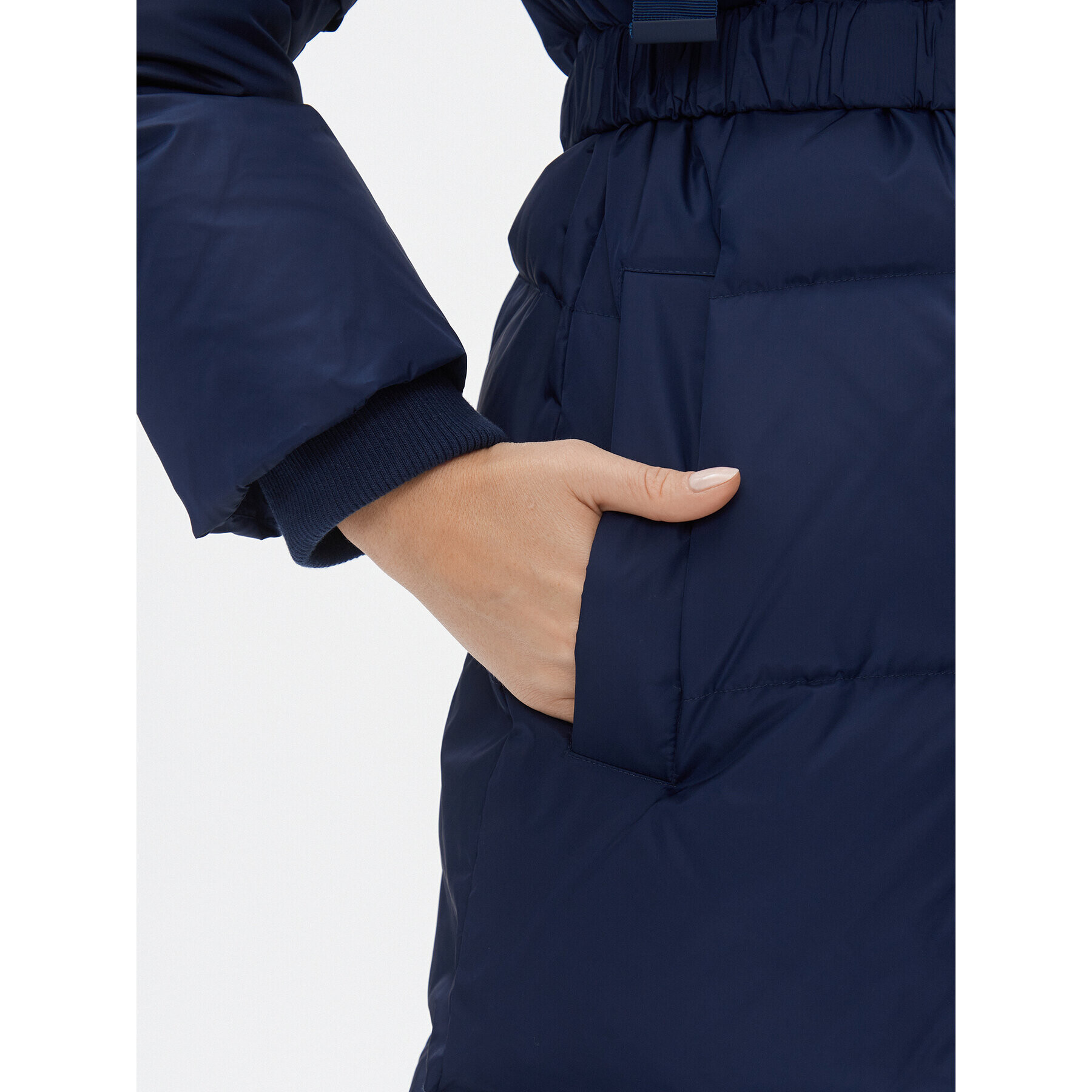 MAX&Co. Пухено яке Nibbio 74940323 Тъмносин Regular Fit - Pepit.bg